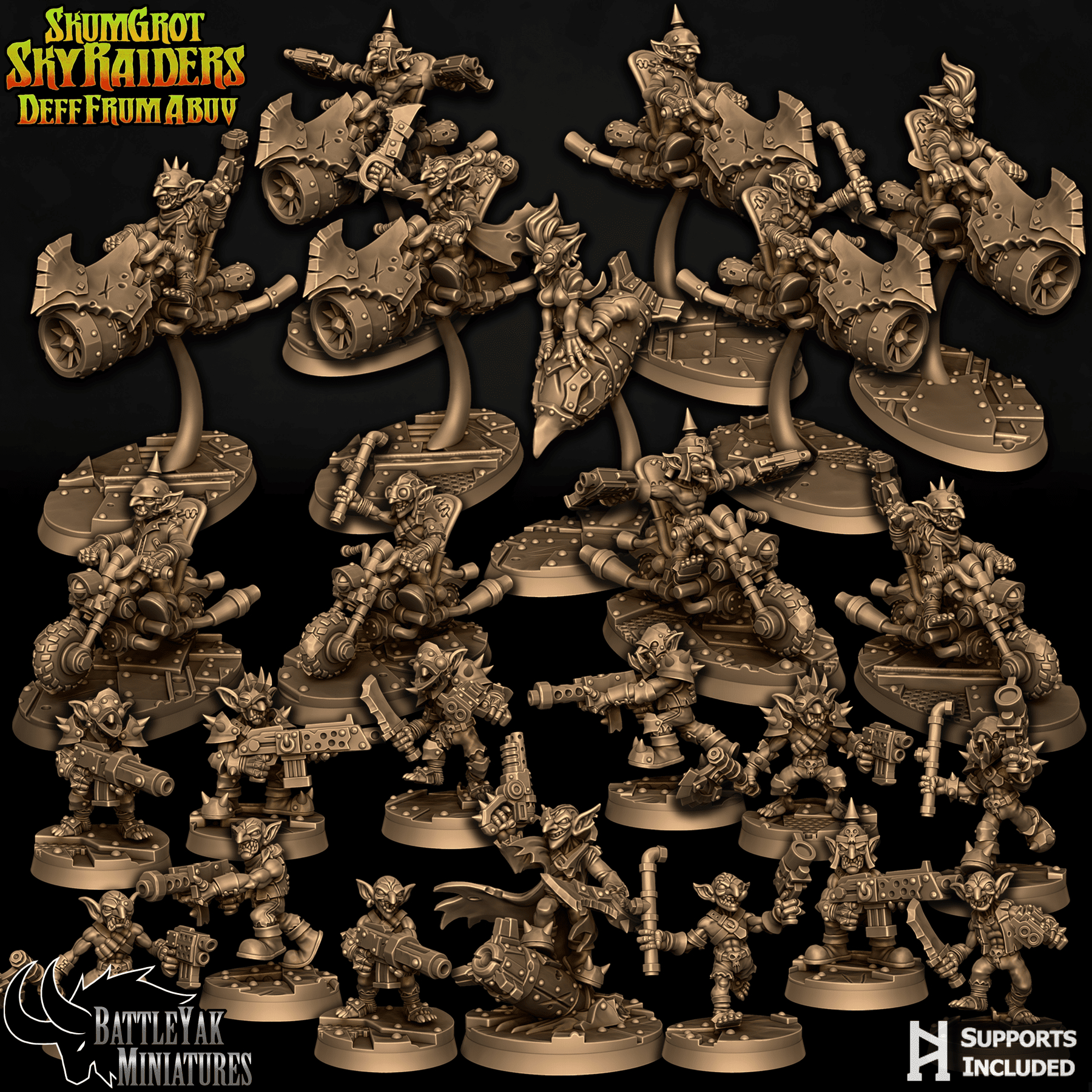 Skumgrot Skyraiders: Deff Frum Abuv Character Pack