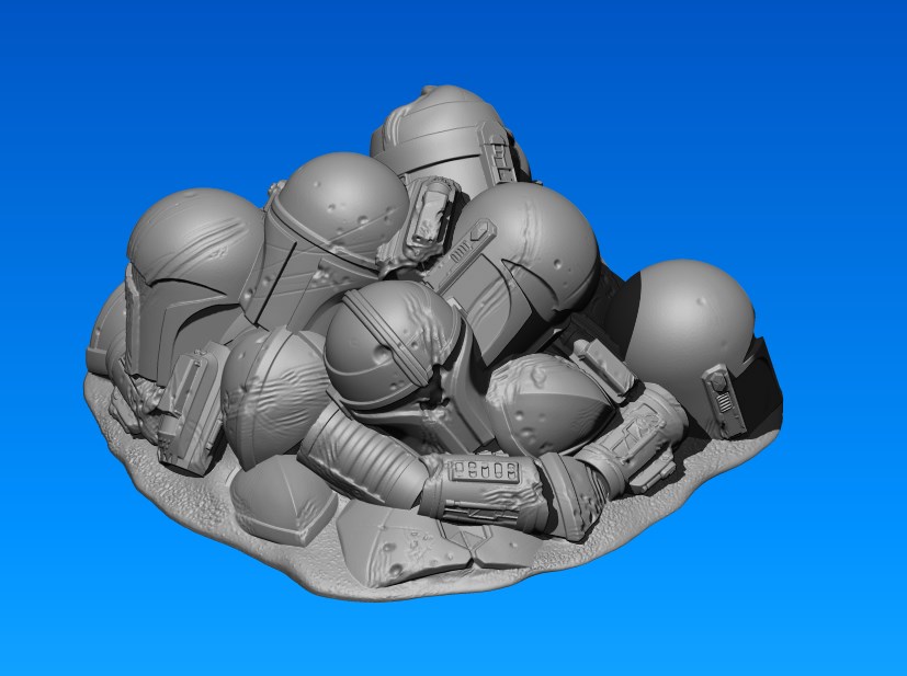 Bounty Hunter Armor Pile (Free Download)