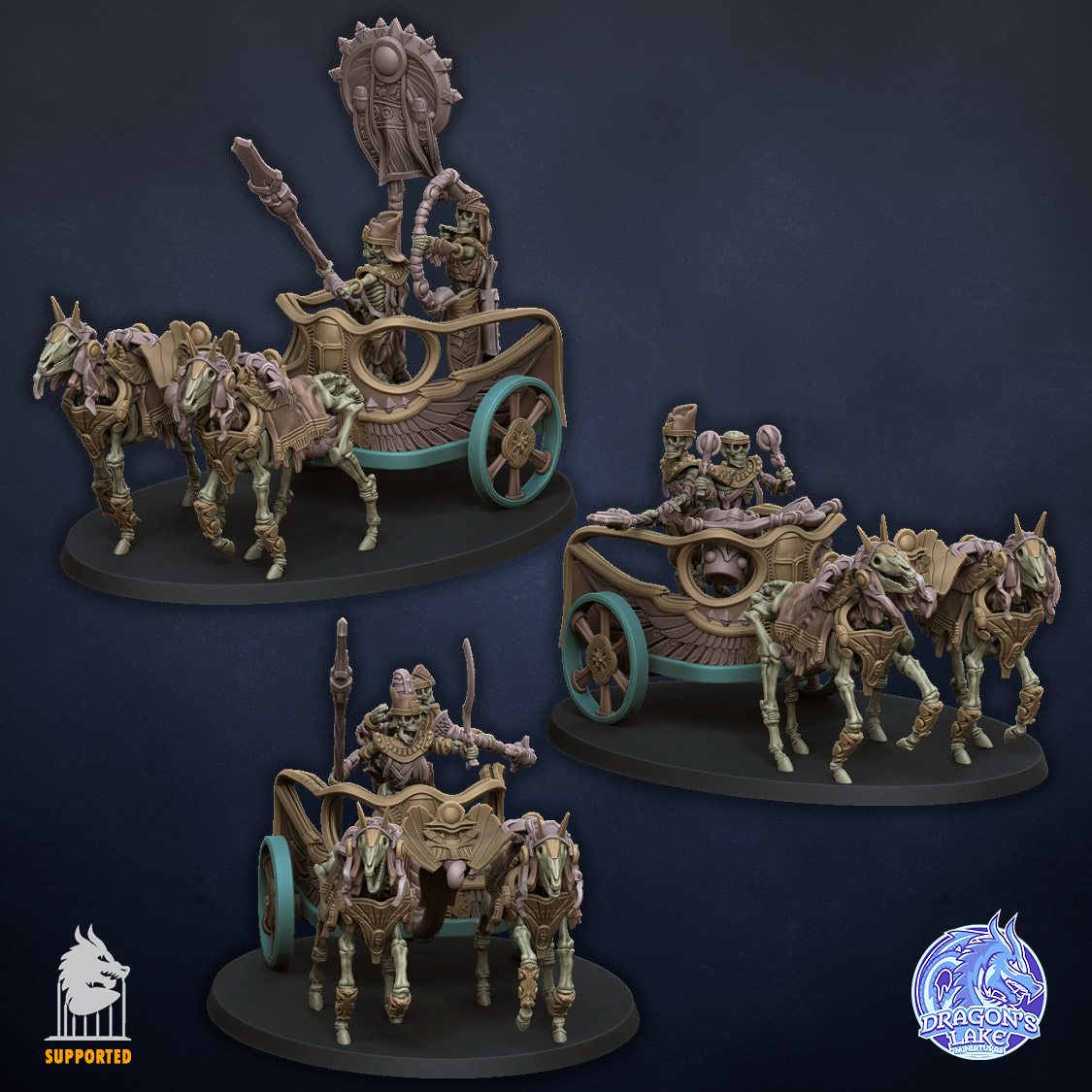 Skeleton Chariots (Command Group)