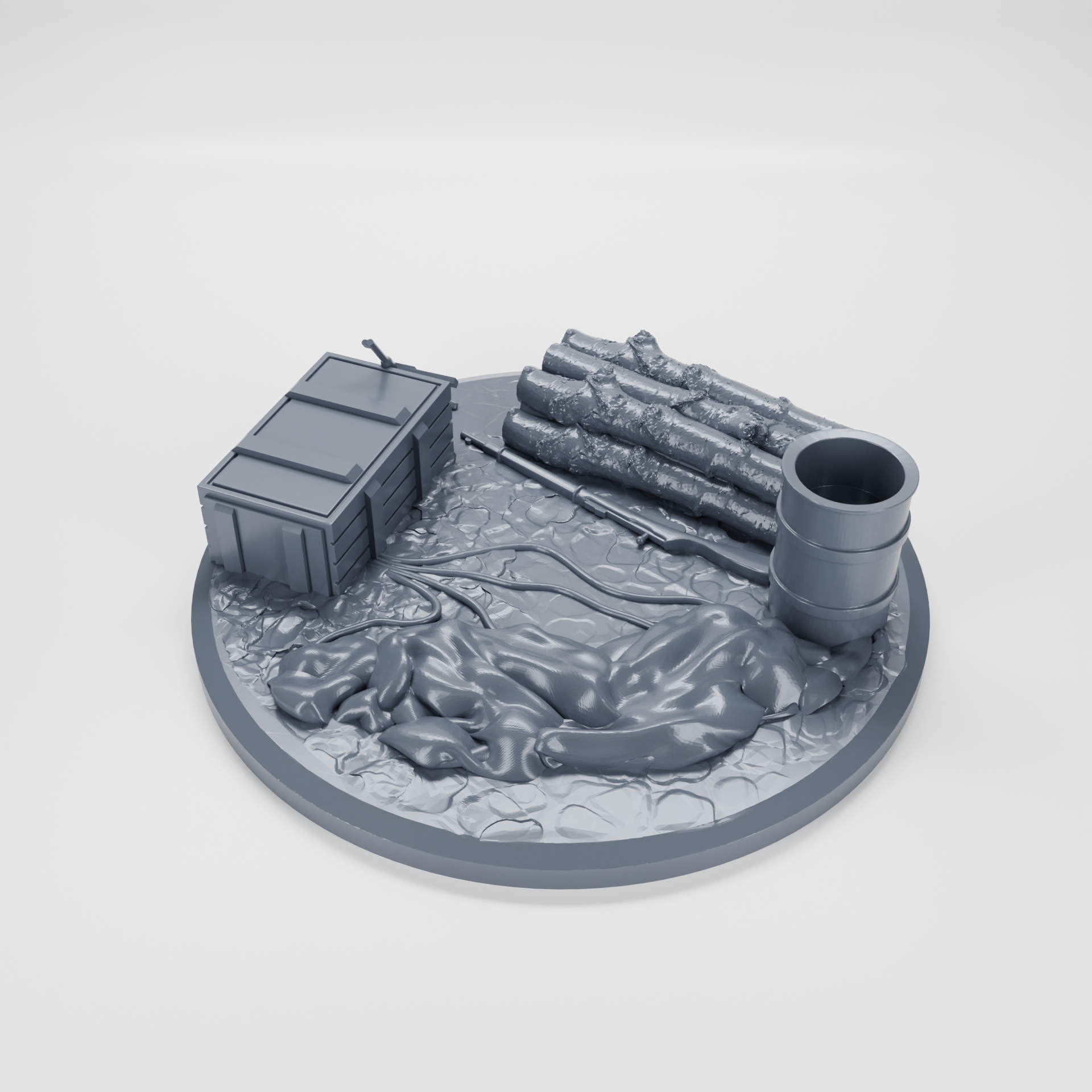 Objective marker#23 for Bolt Action (diameter 60mm) (scale 1:56)