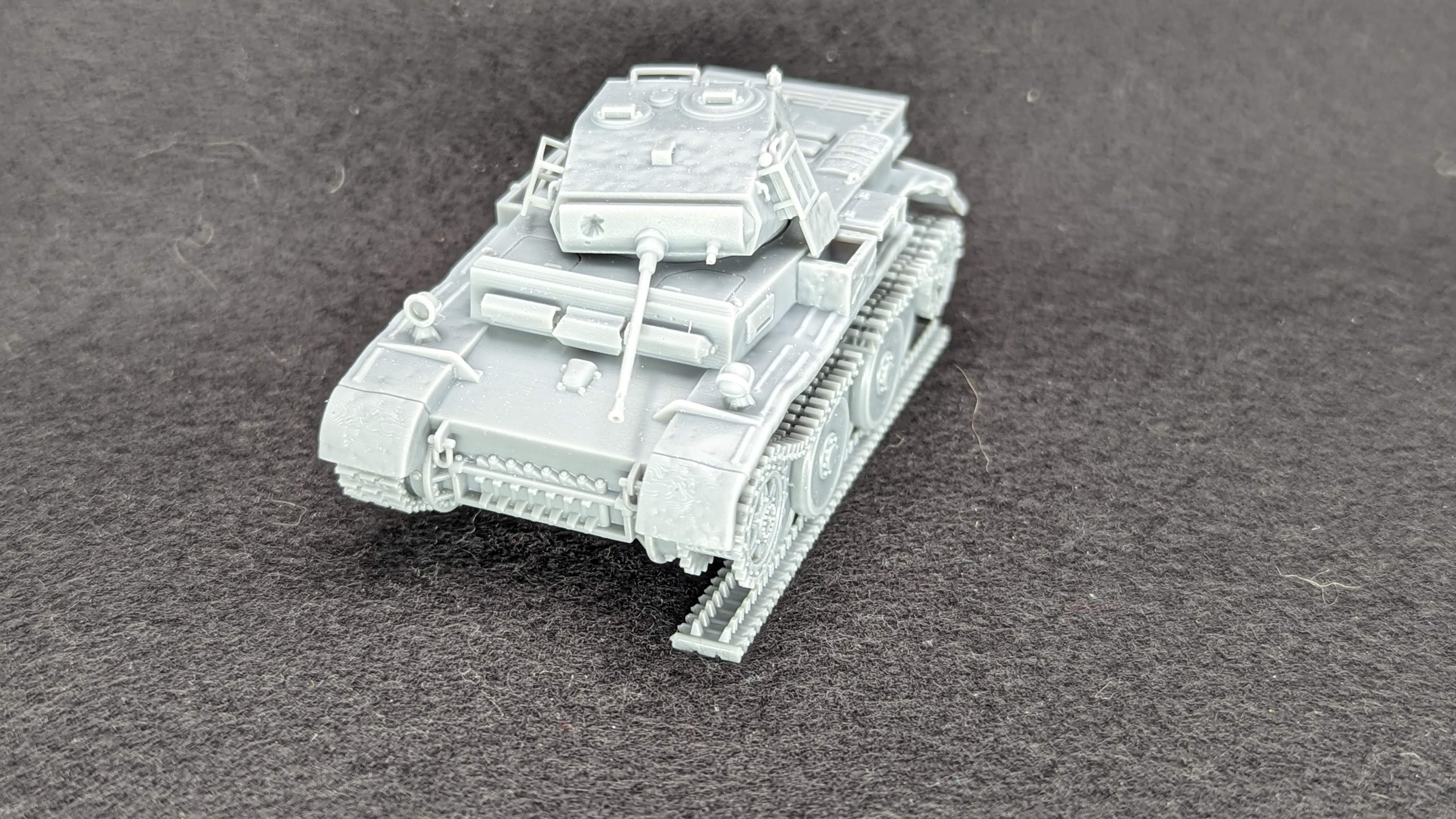 Destroyed Panzer II Ausf.L «Luchs» (Germany, WW2)
