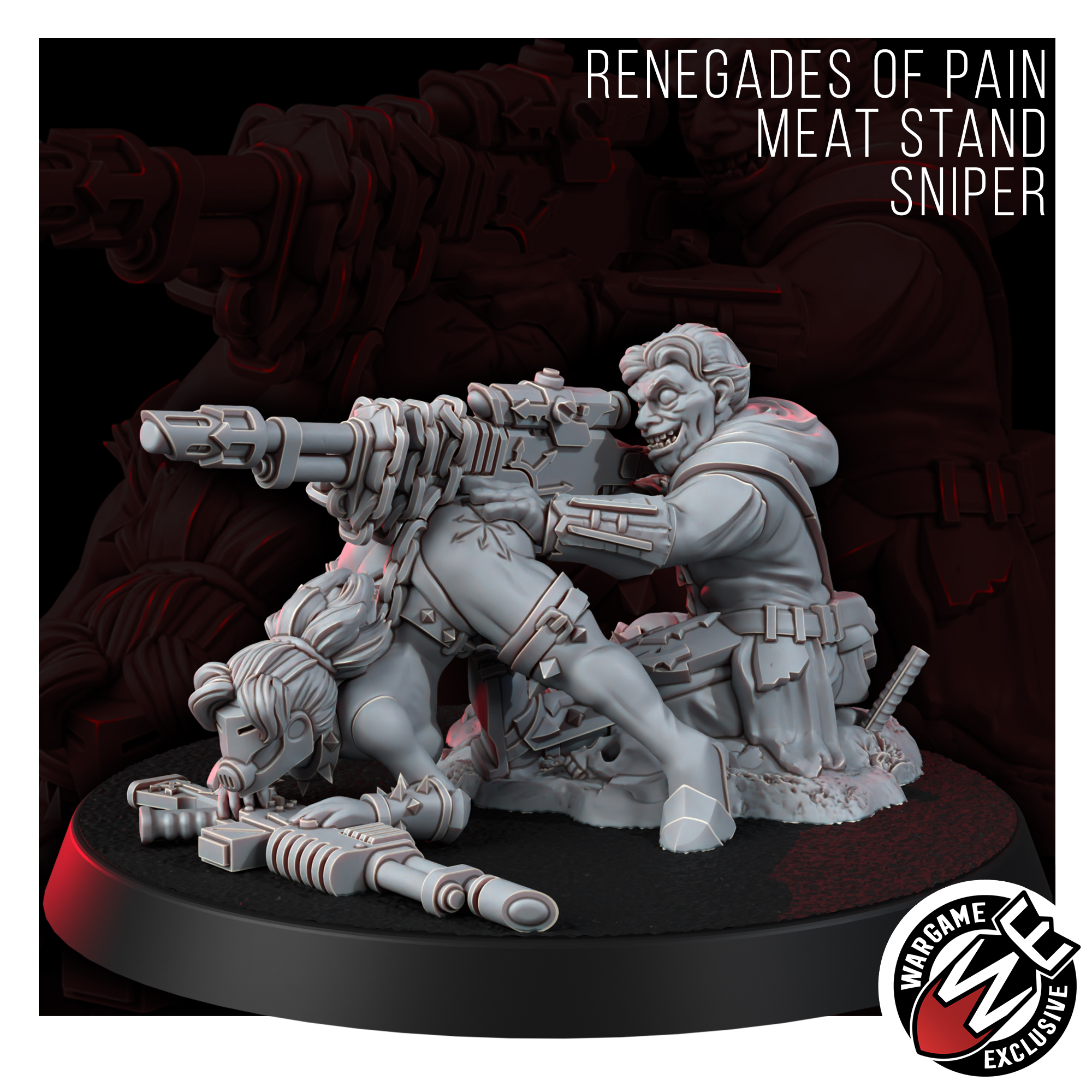 RENEGADES OF PAIN MEAT STAND SNIPER