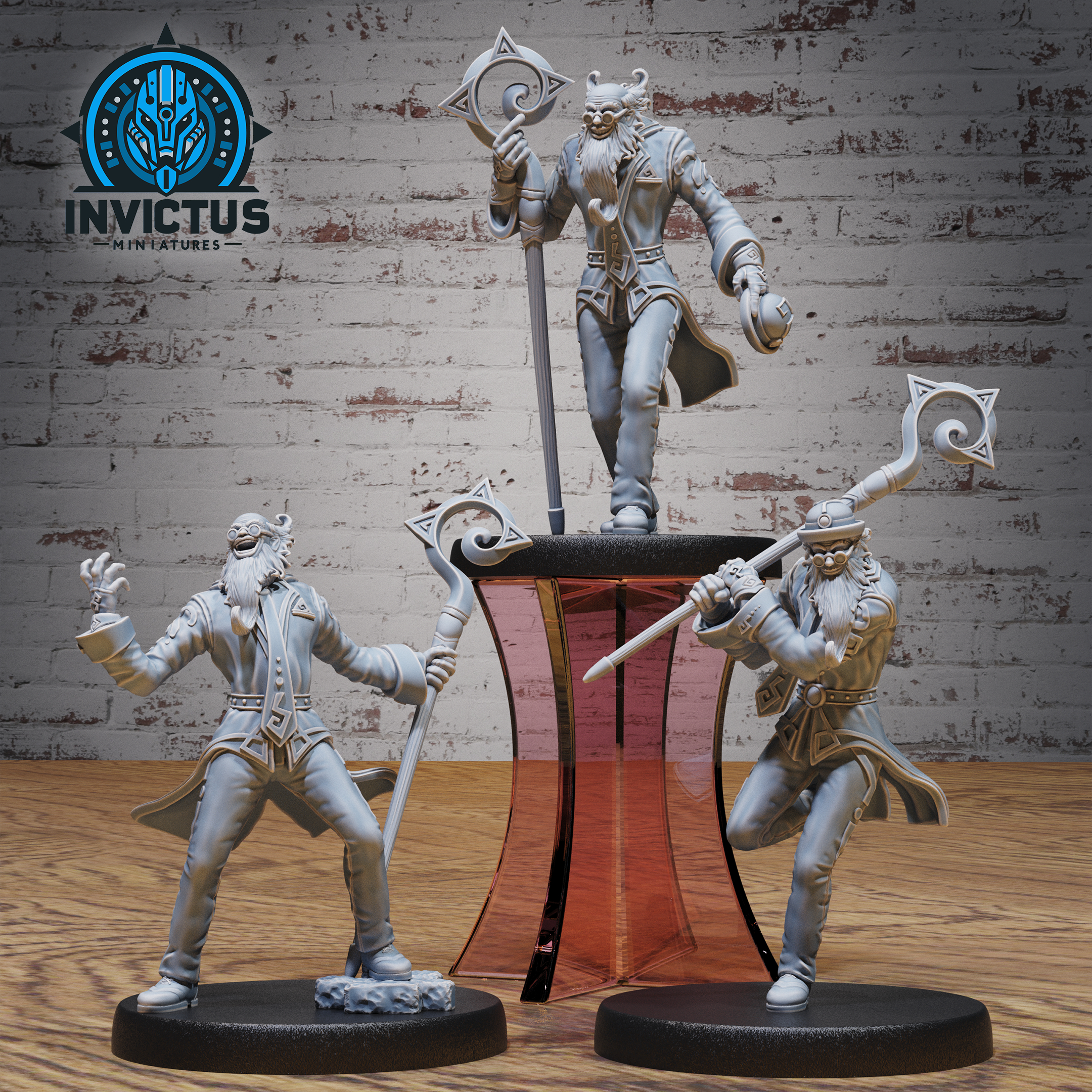 Puzzle Villain Set / Cyberpunk Criminal Humanoid / Supervillain / Galactic Genius / Space Bandit / Cosmic War Alien / Star Battle Army / Detective Corsair / Sci-Fi Encounter