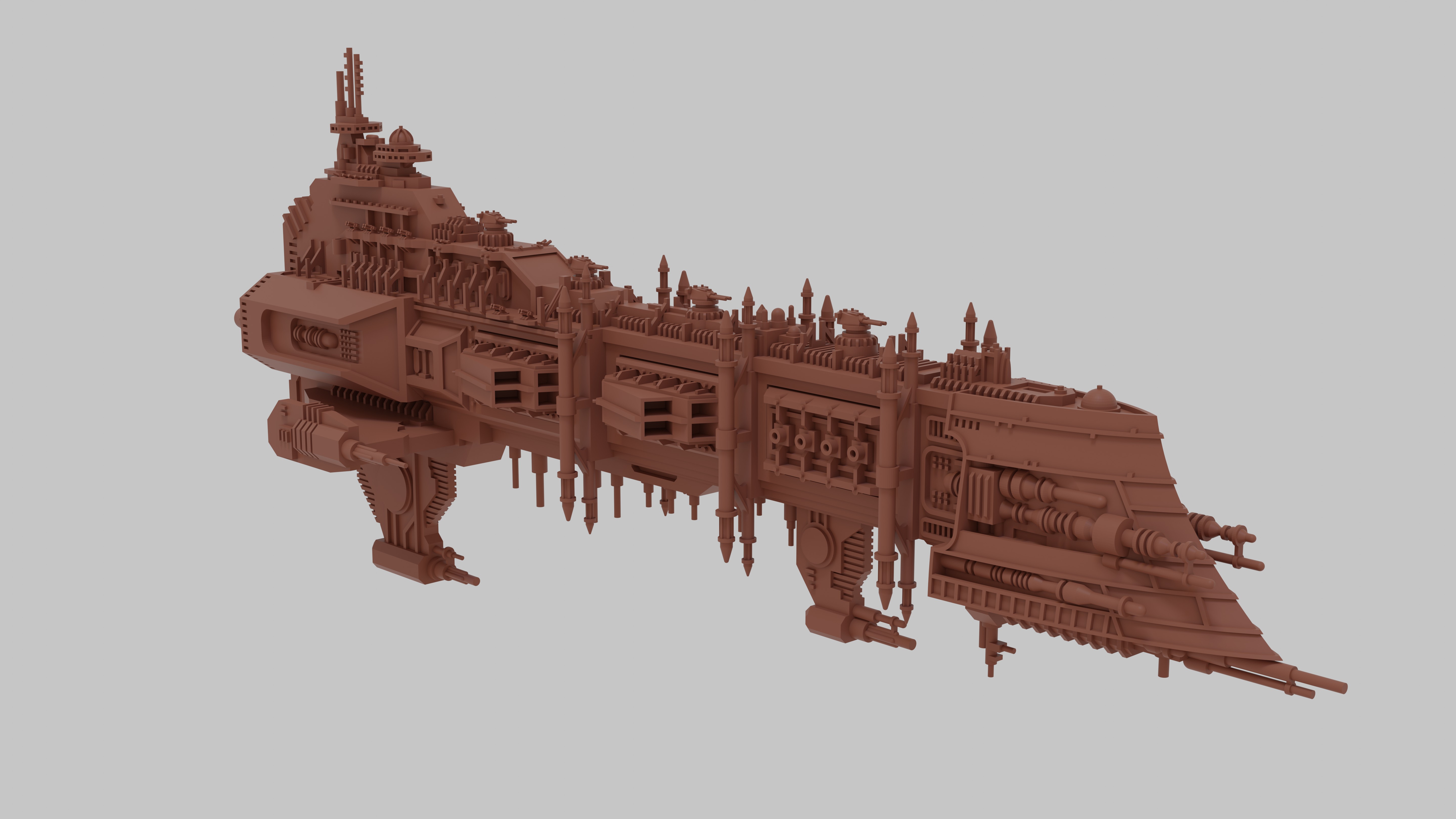 Gothic Style Large Battleship