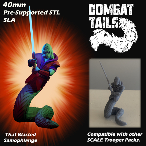 Combat Tails - SCALE Cosplay Trooper