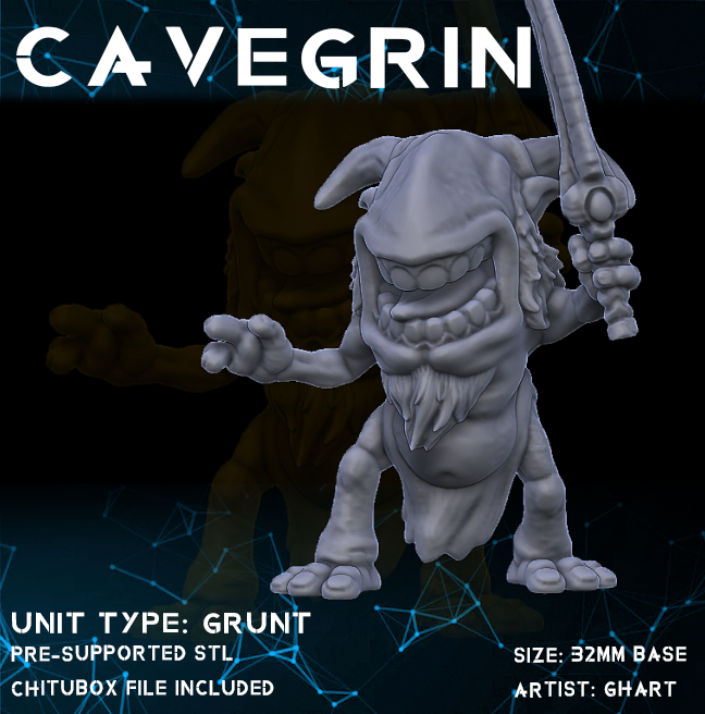 CaveGrin -- Grunt (Pose_02)