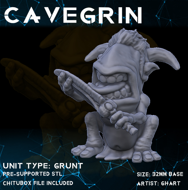CaveGrin -- Grunt (Pose_05)