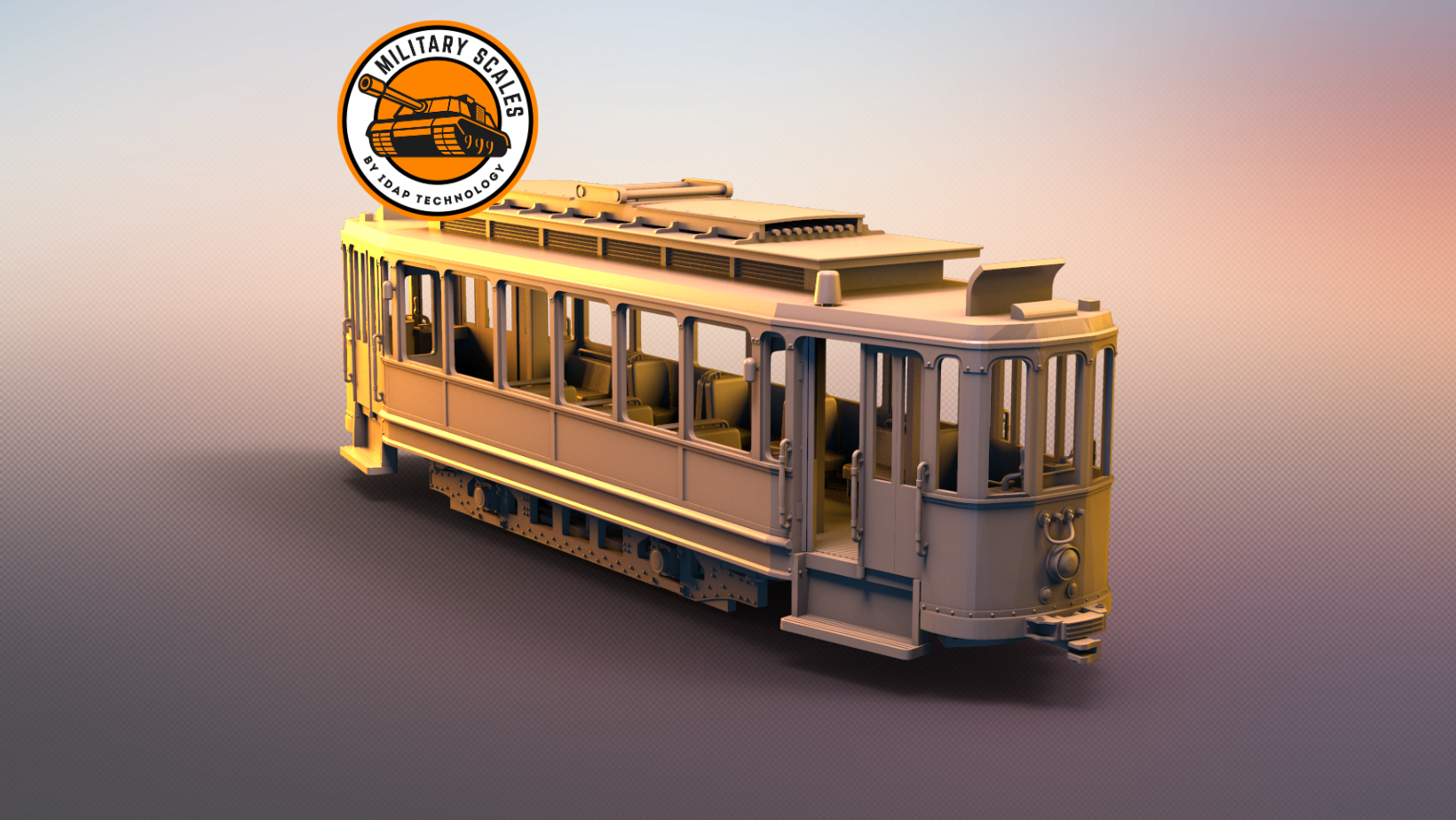 WWII street tram Berlin