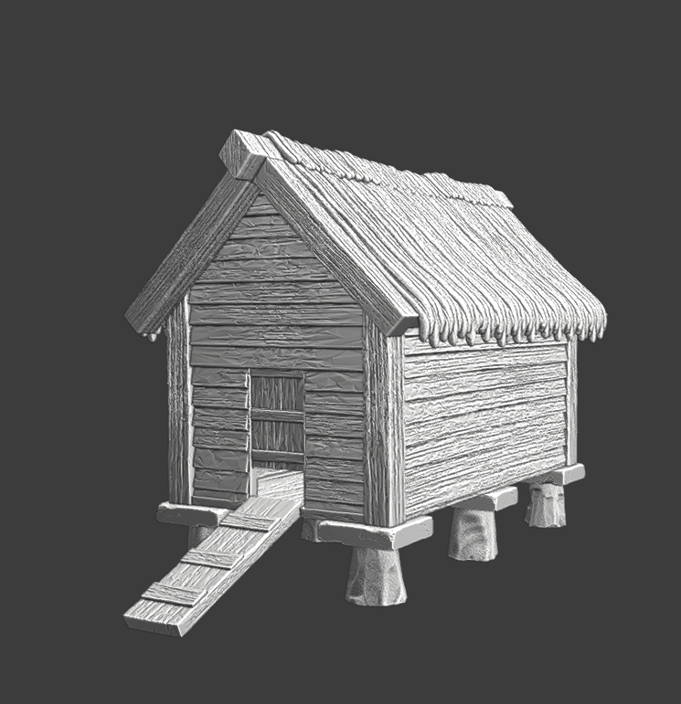 Small chicken house model