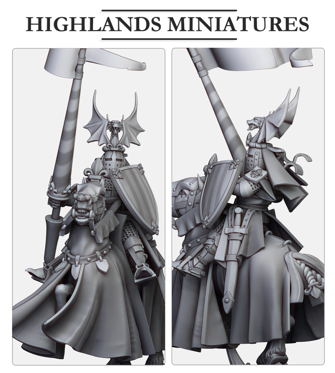 Sir Jaume, Duke of Gallia - Highlands Miniatures