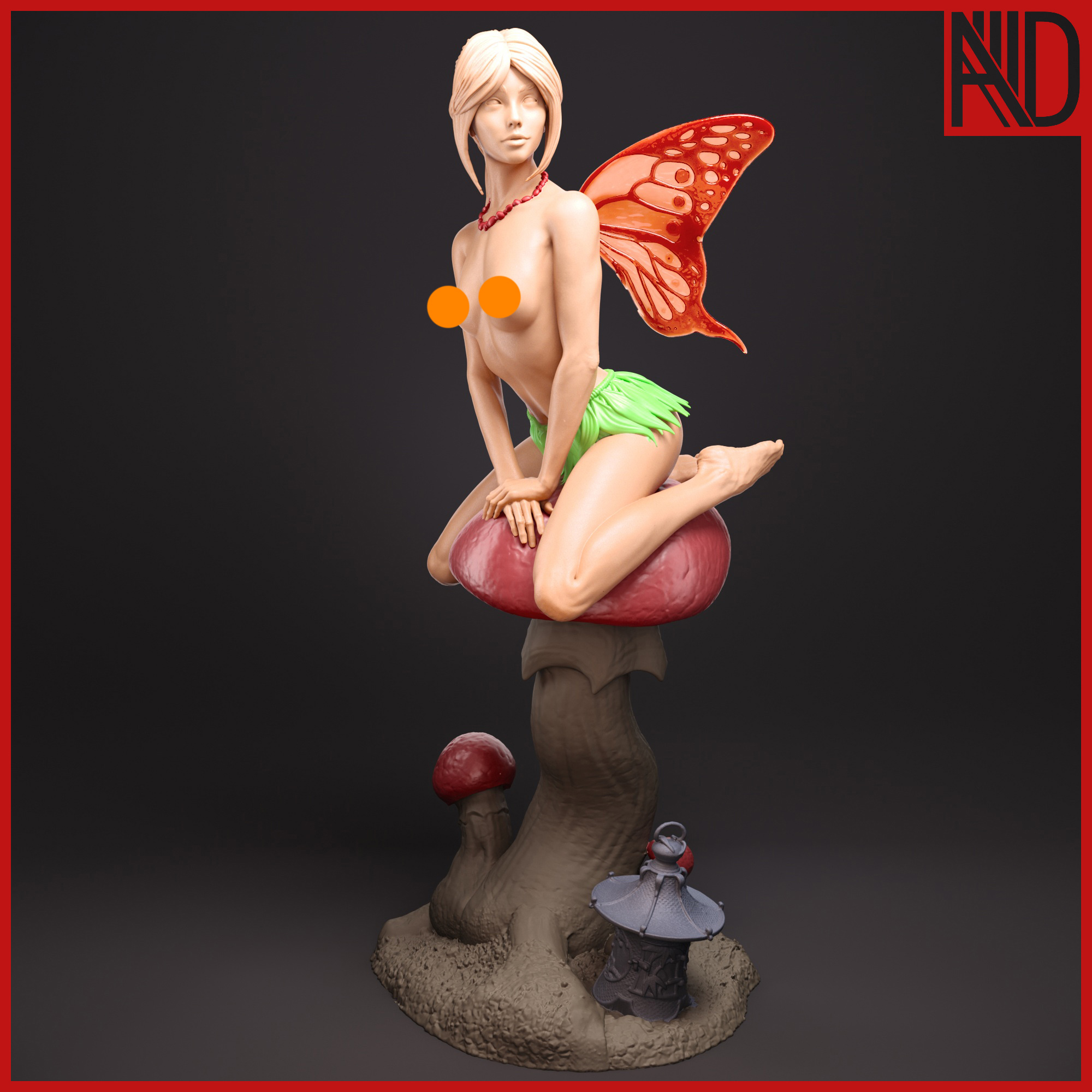 Elf and a mushroom