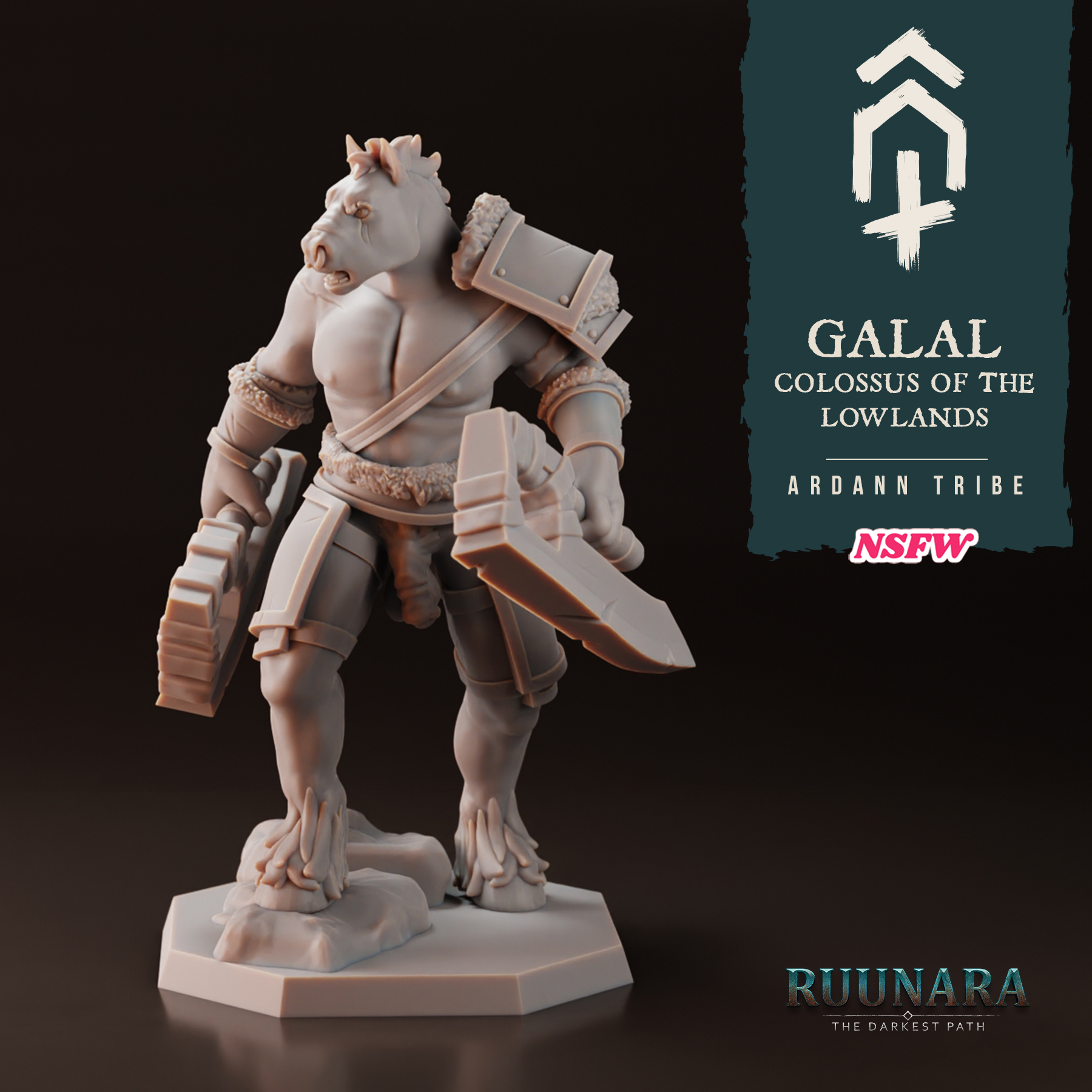 NSFW RUUNARA - Galal, Colossus of the lowlands