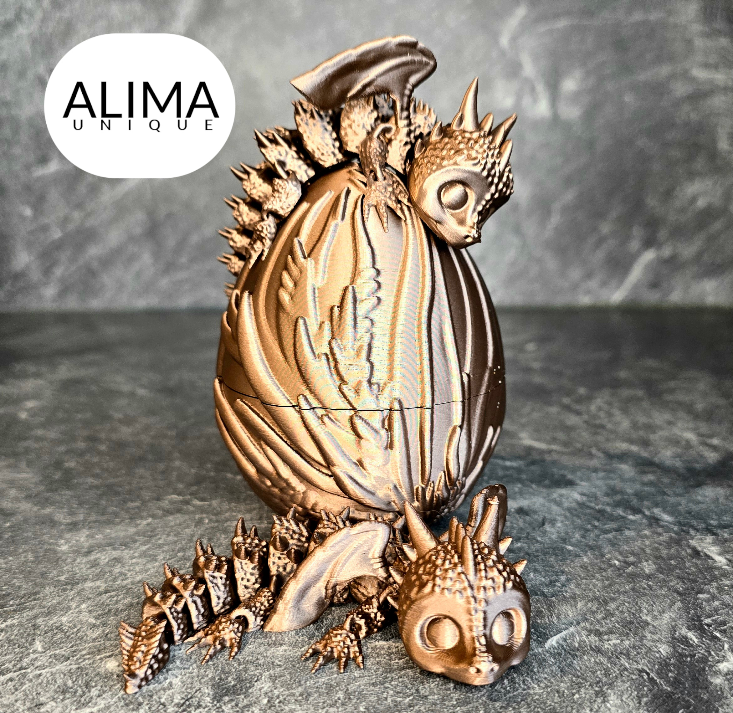 Baby sand dragon - articulated / flexi