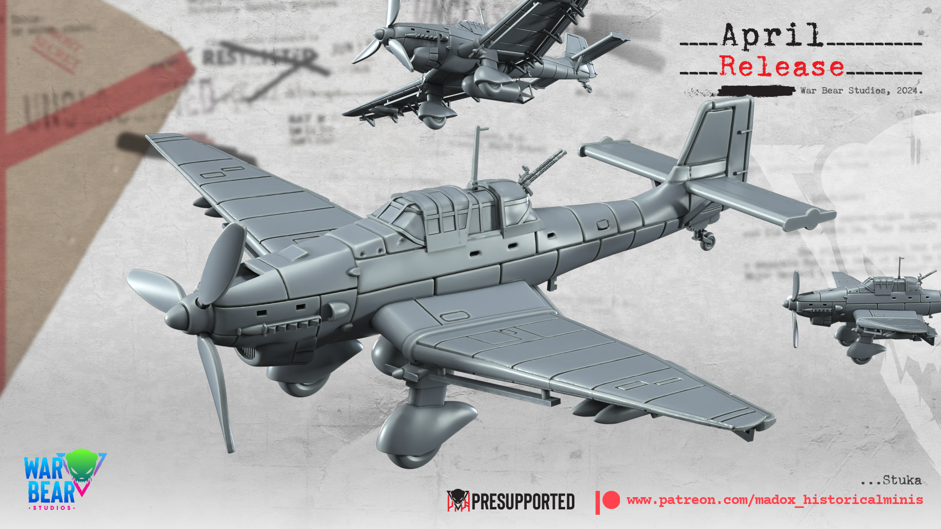 WW2 German Junkers JU 87