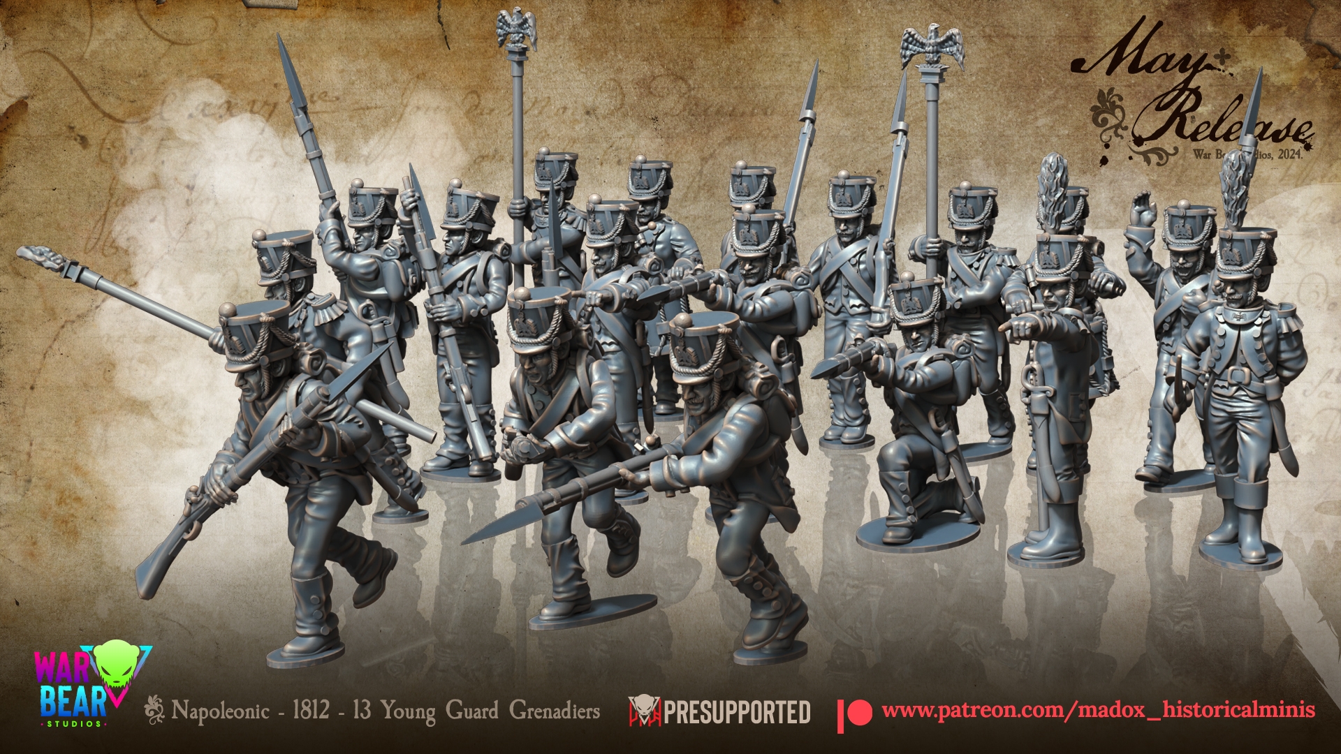 Napoleonic 1812/1813 French Young Guard