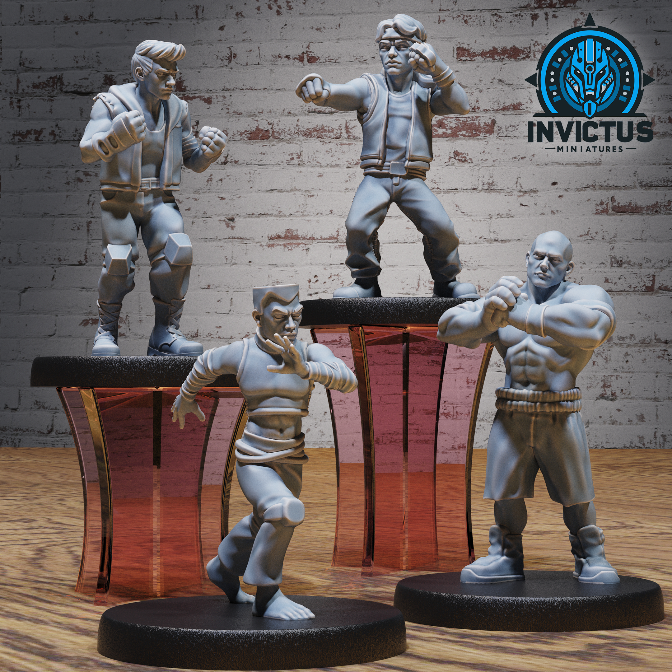 Martial Art Master Set / Brave Fighter / Justice Seeker / Galactic Officer / Space Headhnunter / Cosmic War Alien / Star Battle Army Warrior / Heroic Valiant / Sci-Fi Encounter