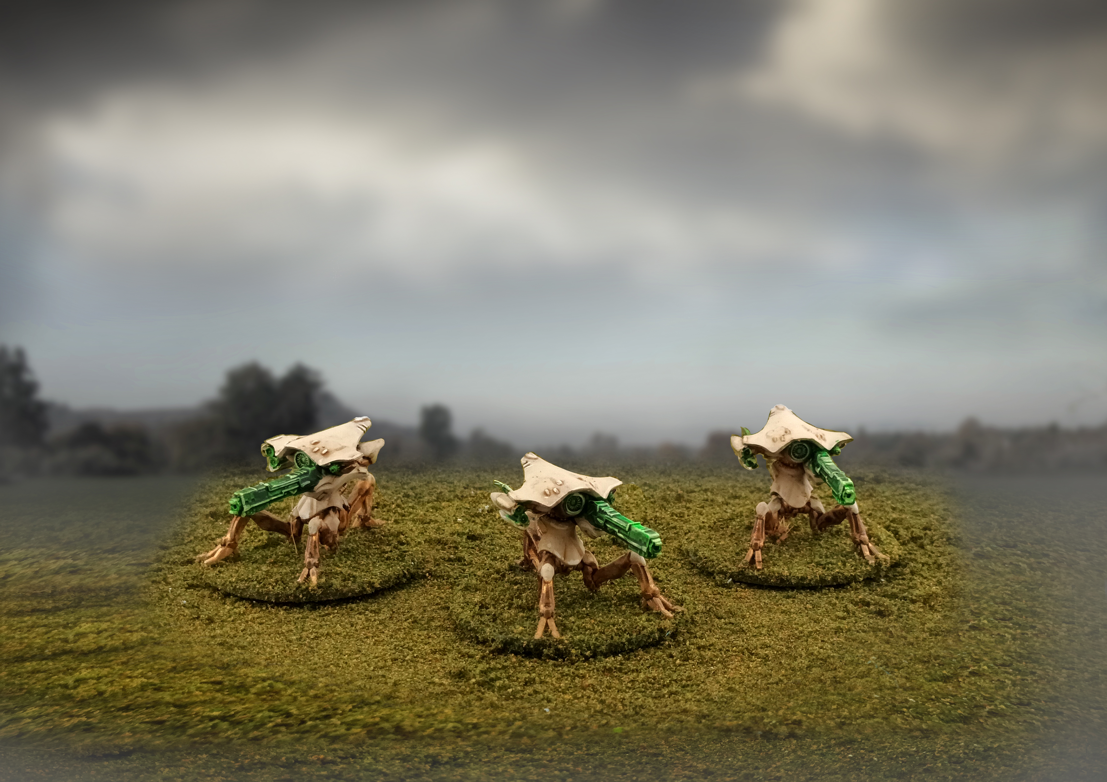 Martian Heat Ray Drone