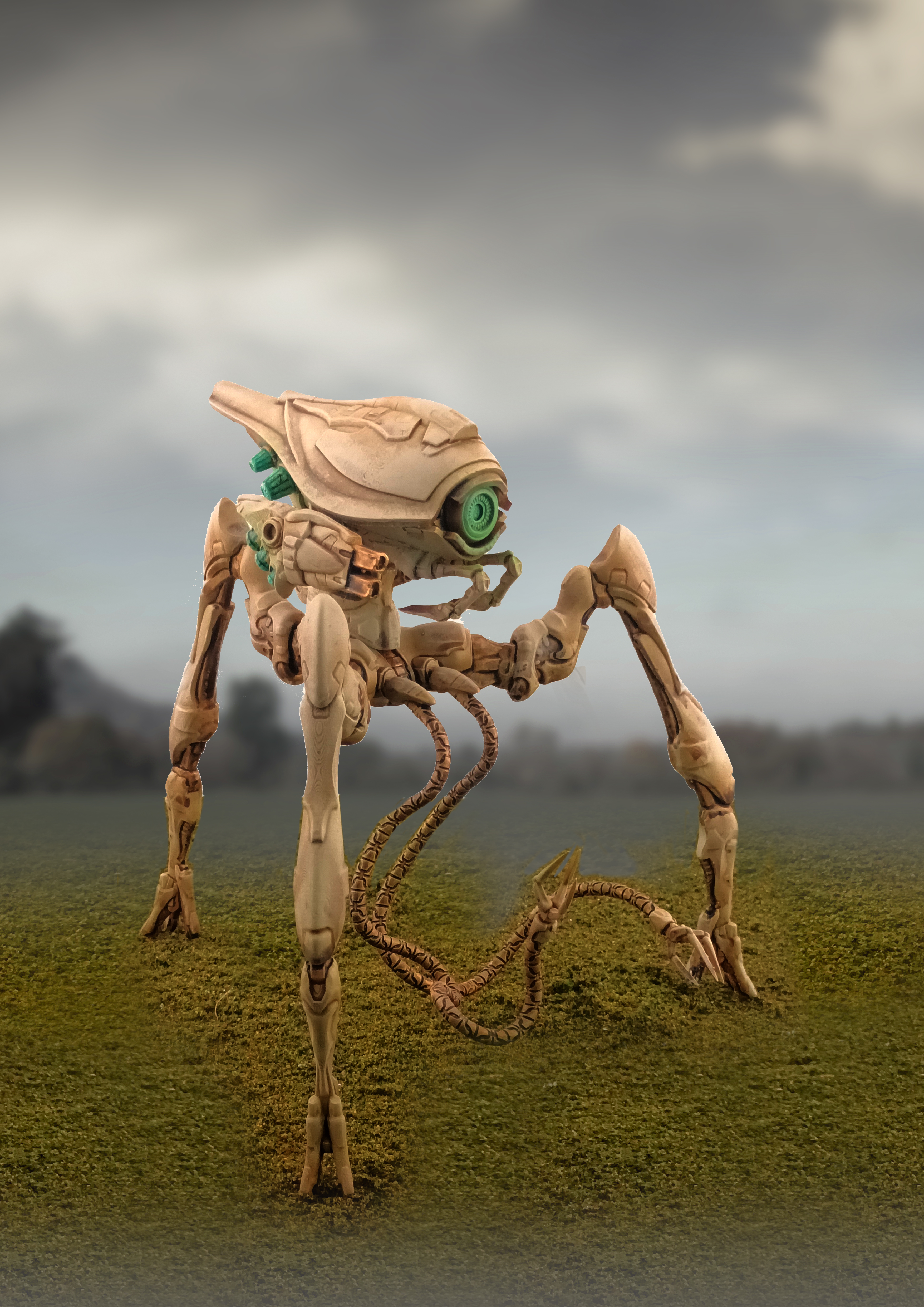 Martian Assault Tripods
