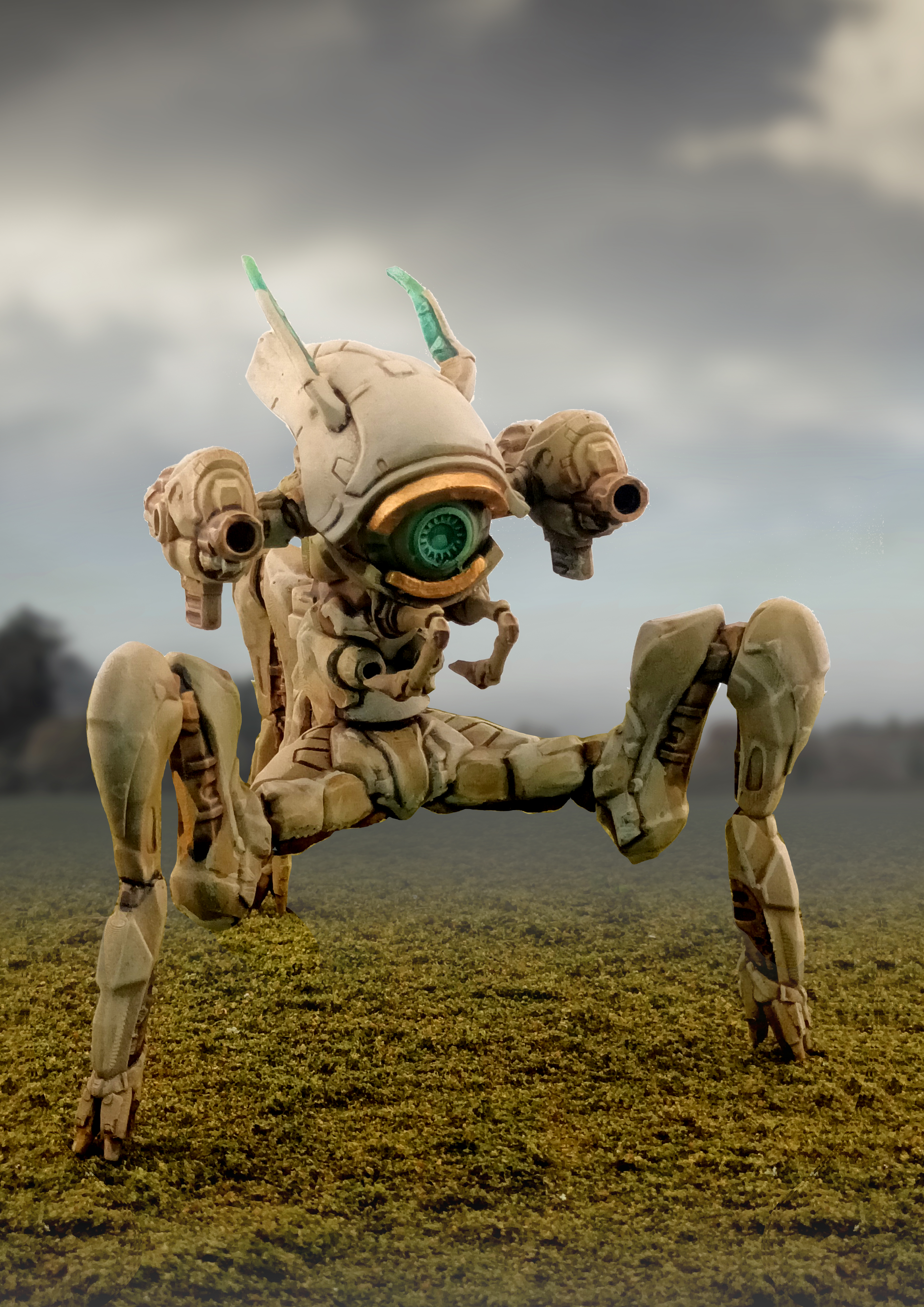 Martian Grenadier Tripod