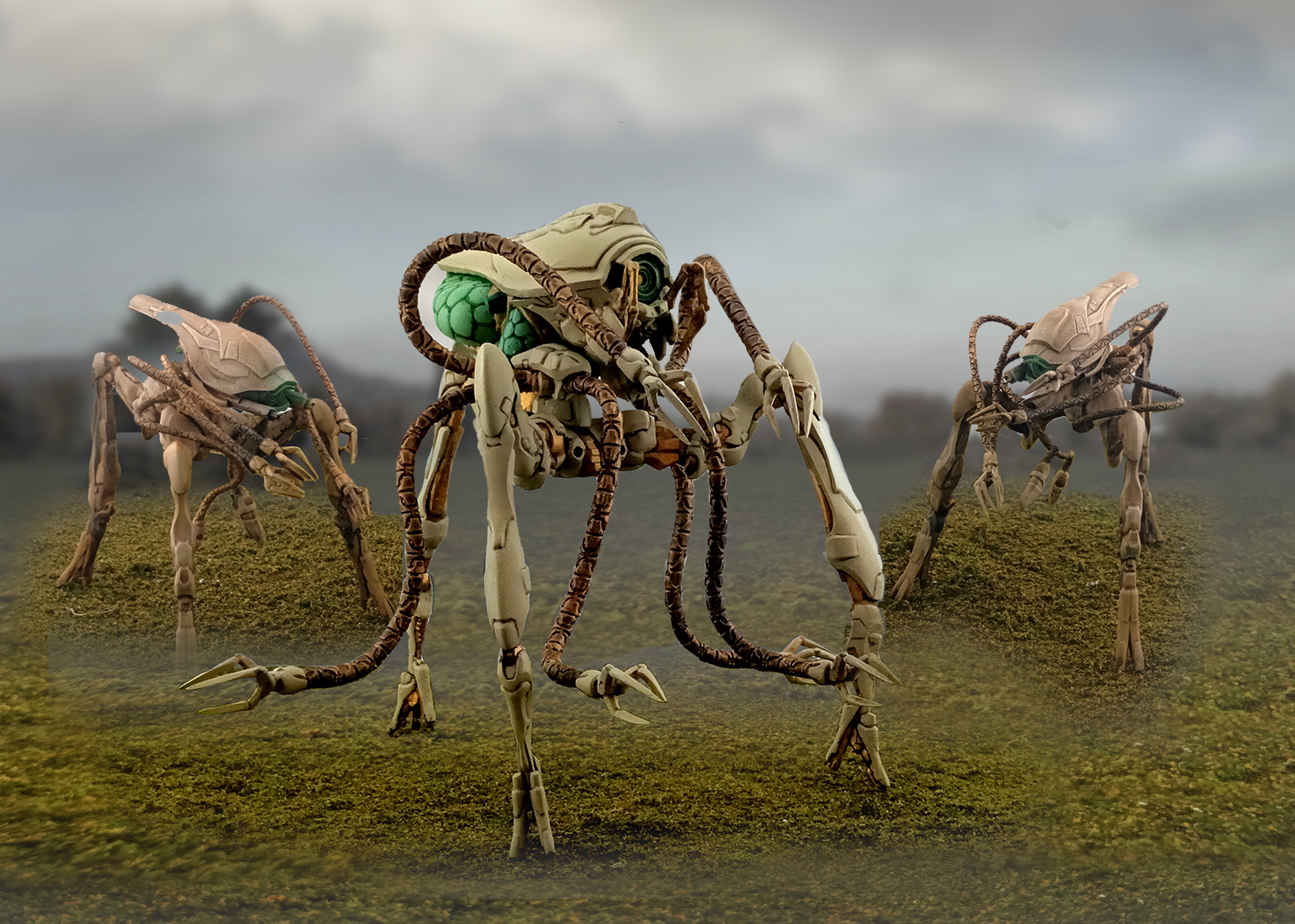 Martian Harvester Tripod