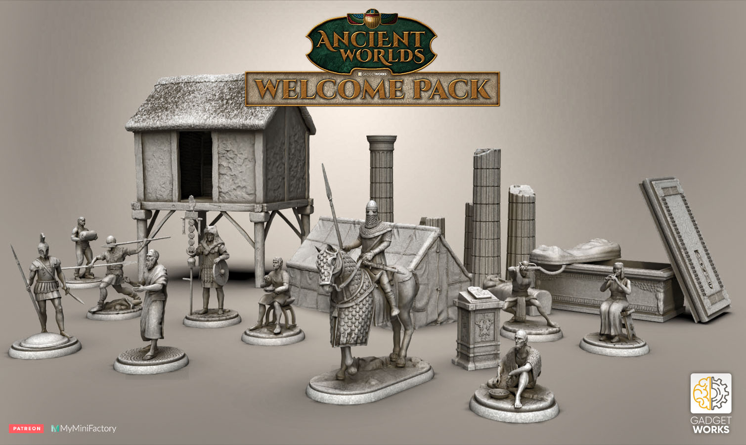 32mm Welcome Pack - Gadgetworks Ancient Worlds
