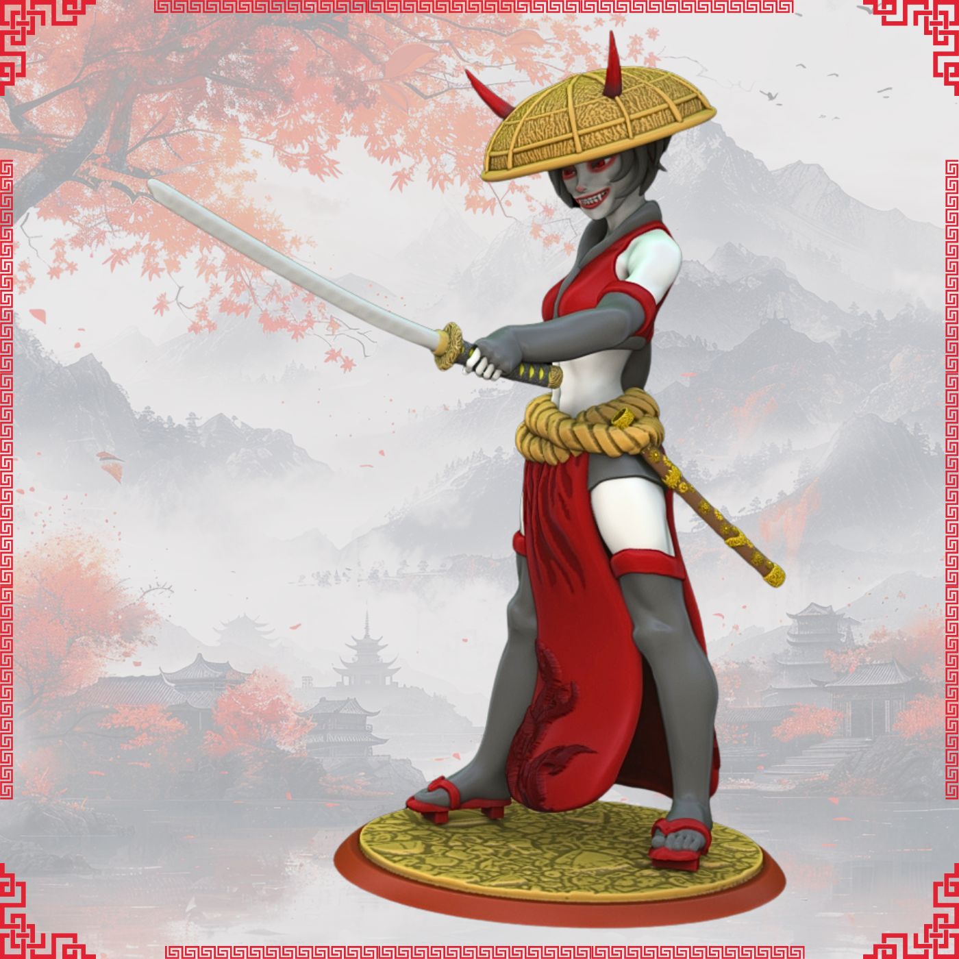 Female Hannya 3 - Hat