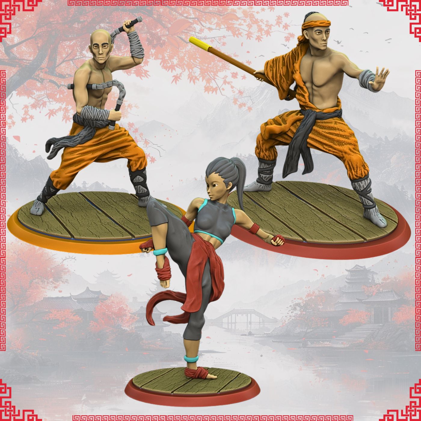 Shaolin Monks Pack