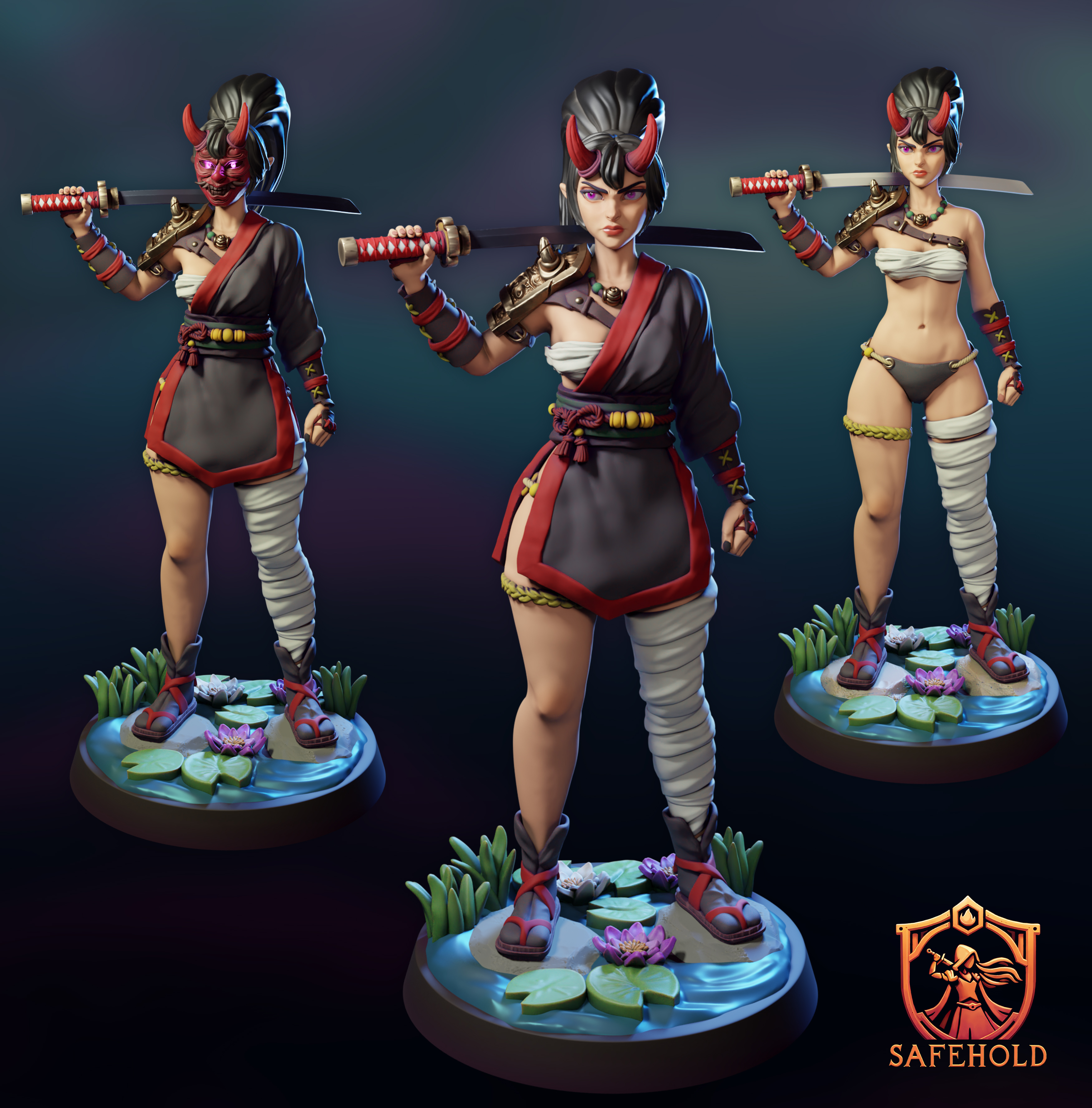 Aya the Oni Girl 75 mm