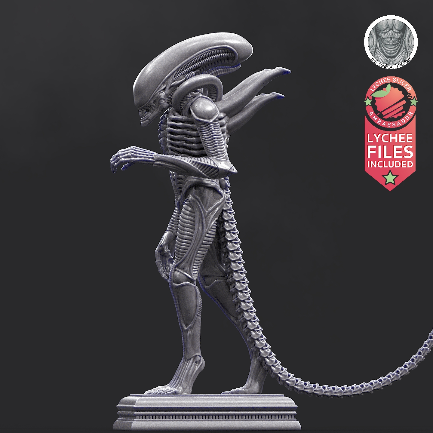 Xeno Titan Statue