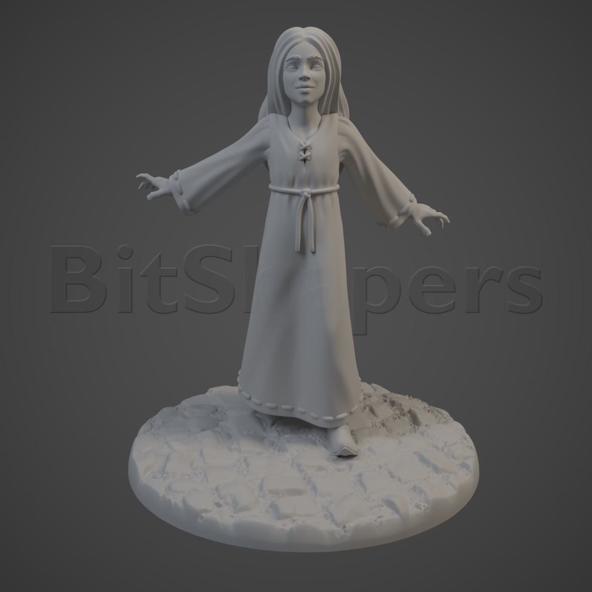 Townsfolk 05 Medieval Girl