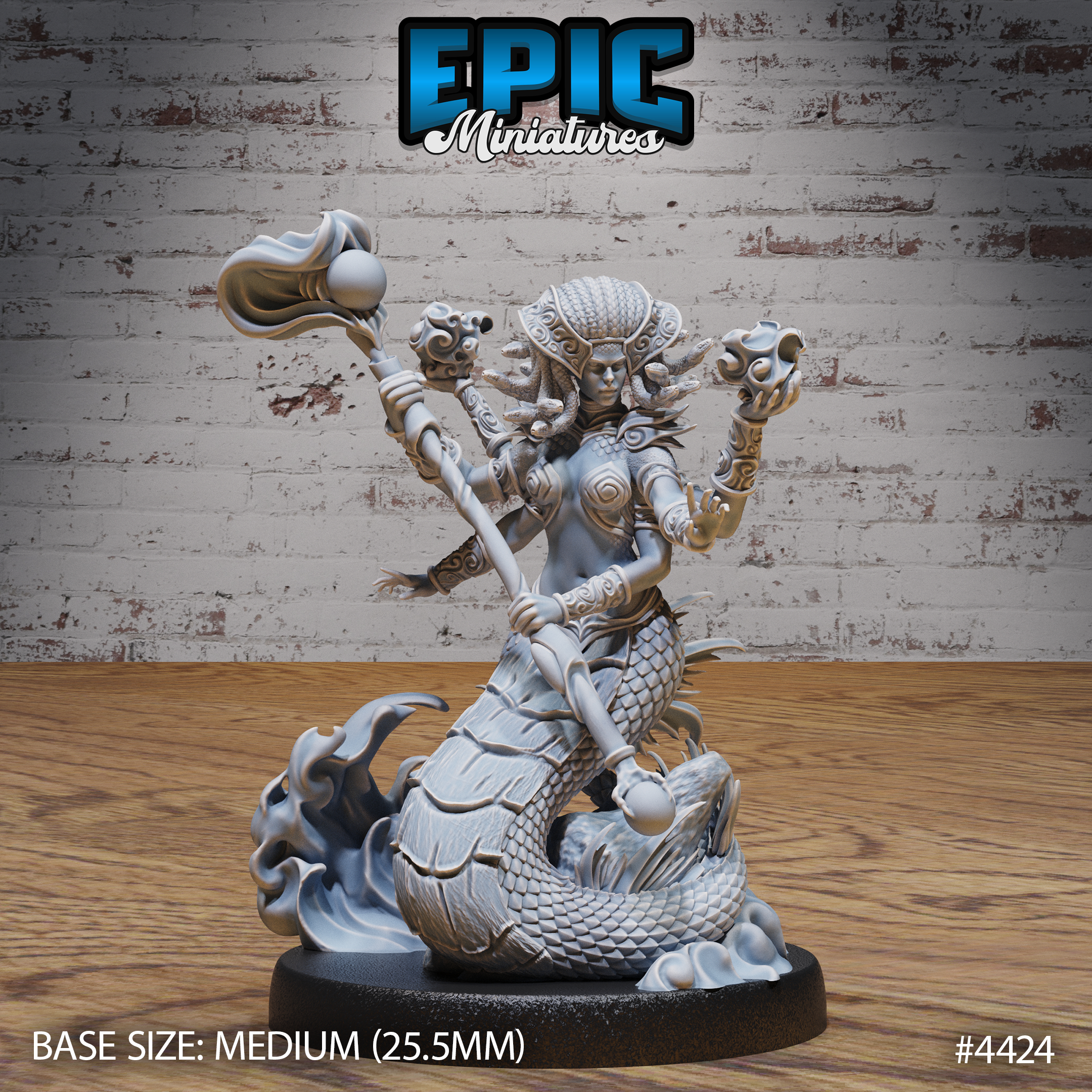 Naga Queen Magic / Ancient Asian Deity / Majestic Lizardfolk Warrior / Myth God / Legendary Leader / Monk Encounter