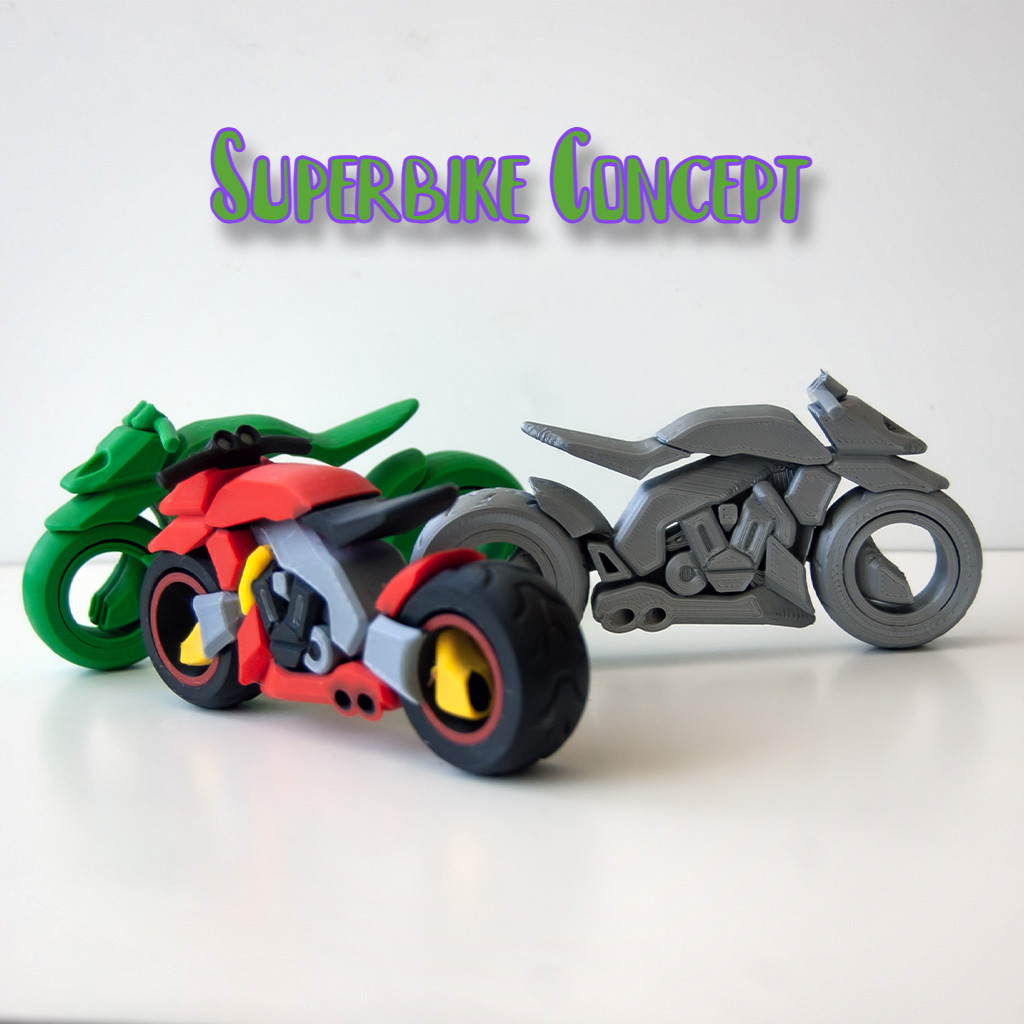 SUPERBIKE CONCEPT (print in place)