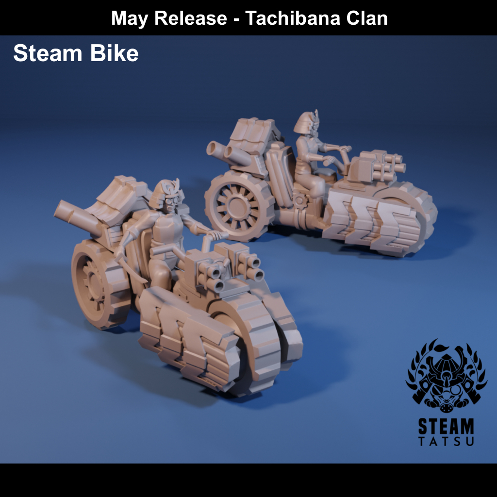 Tachibana clan - Steam Bike