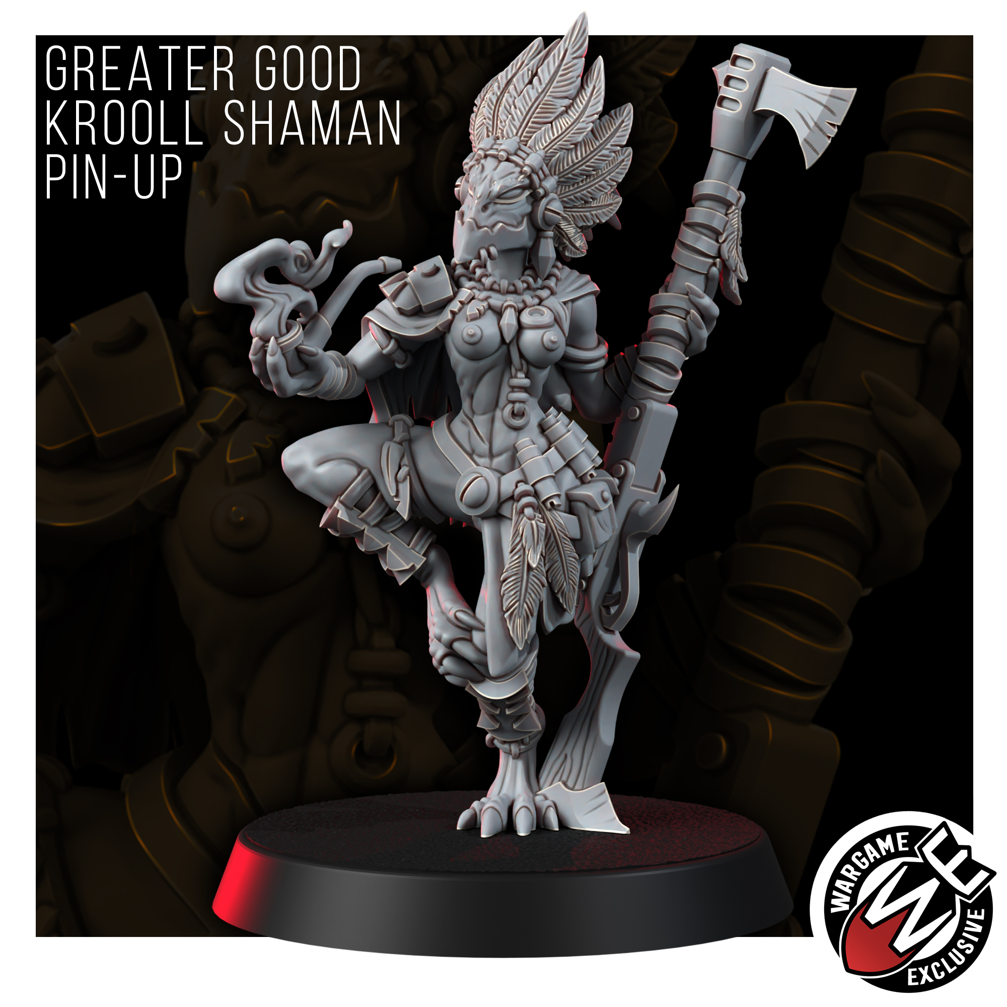 GREATER GOOD KROOLL SHAMAN (PIN-UP)