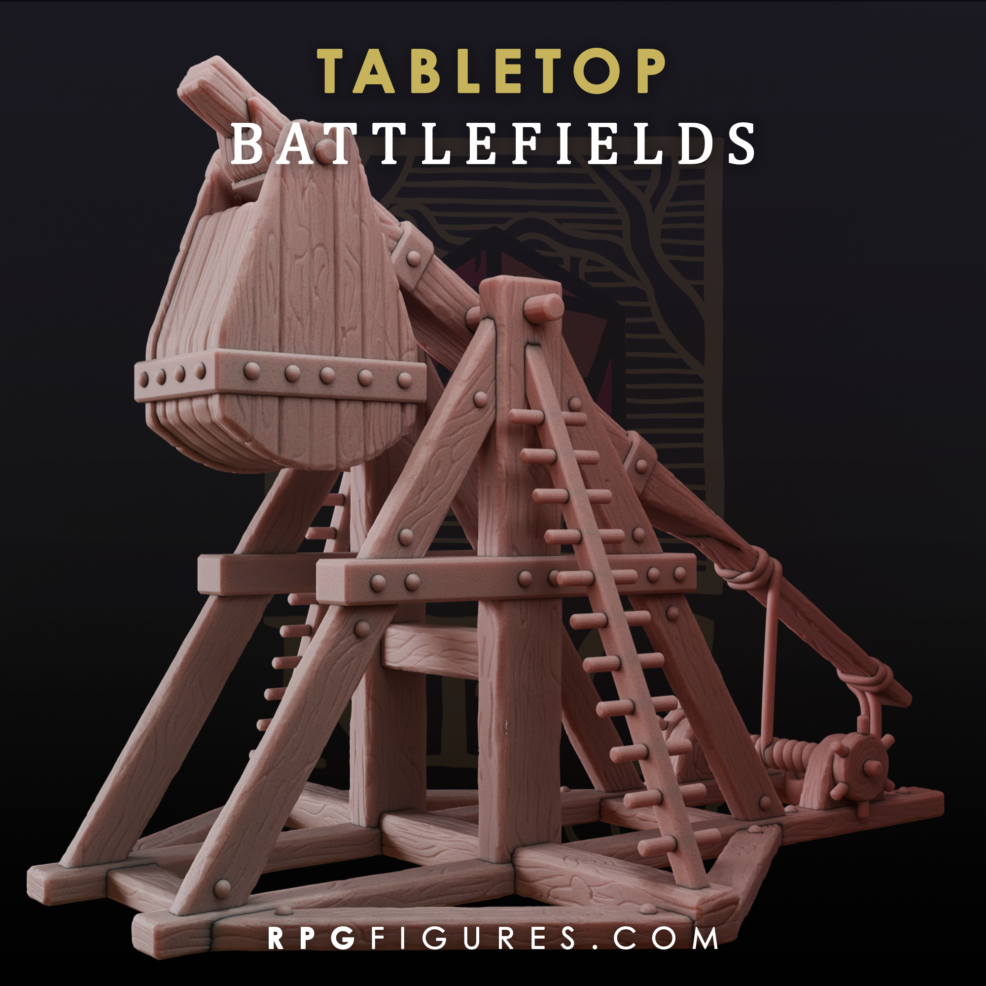 Tabletop Battlefields - Medieval Trebuchet