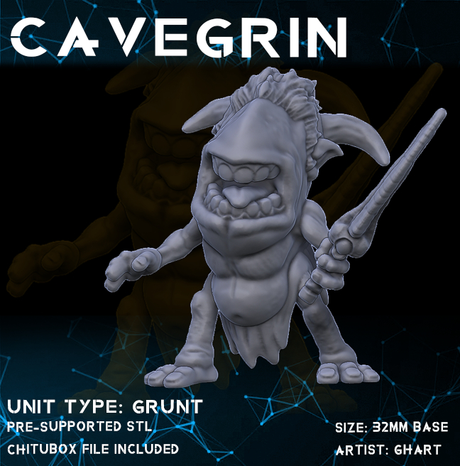 CaveGrin -- Grunt (Pose_06)