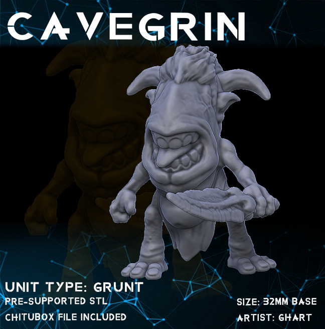 CaveGrin -- Grunt (Pose_08)