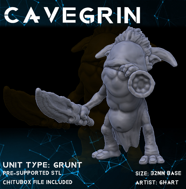 CaveGrin -- Grunt (Pose_09)