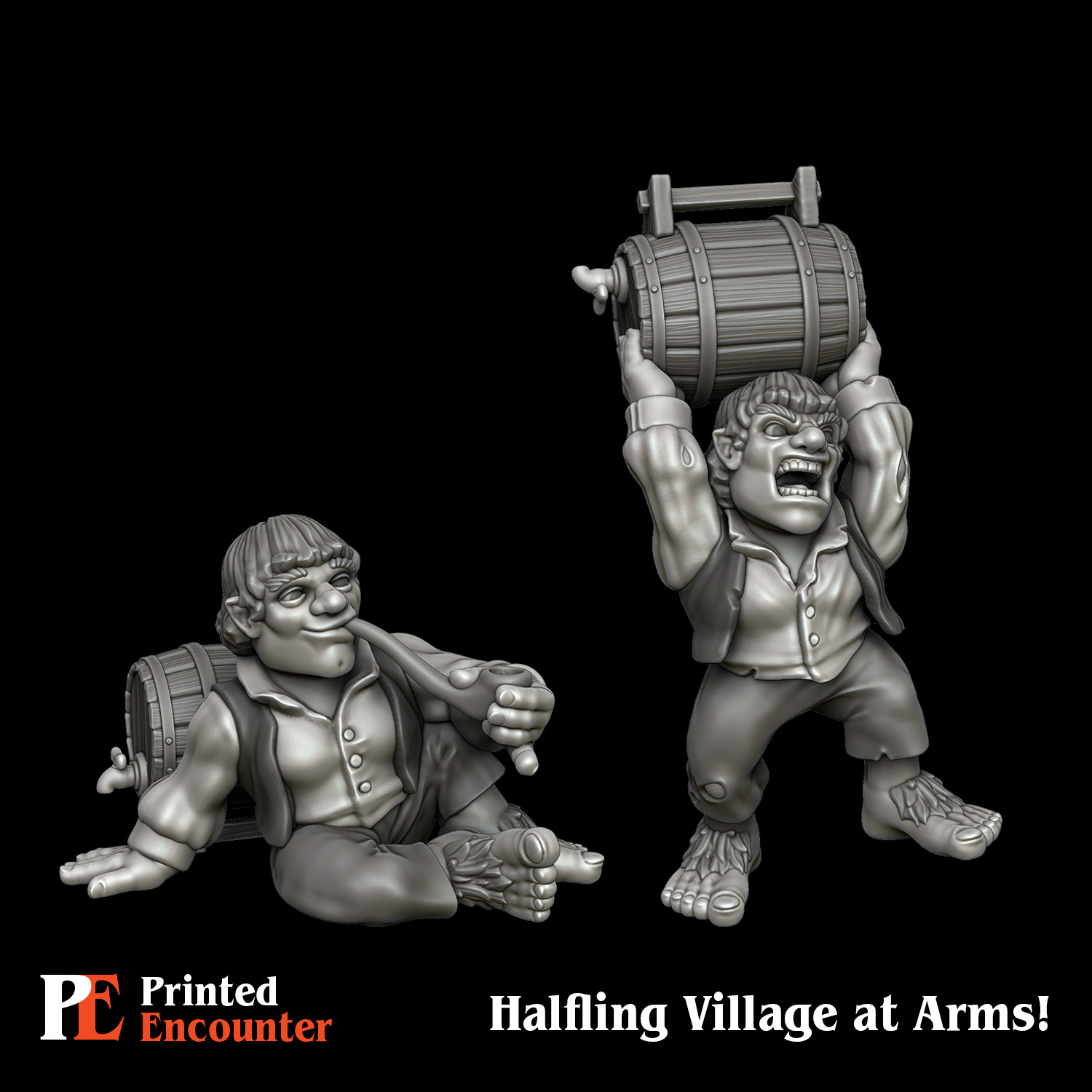 Halfling Pipe Smoker