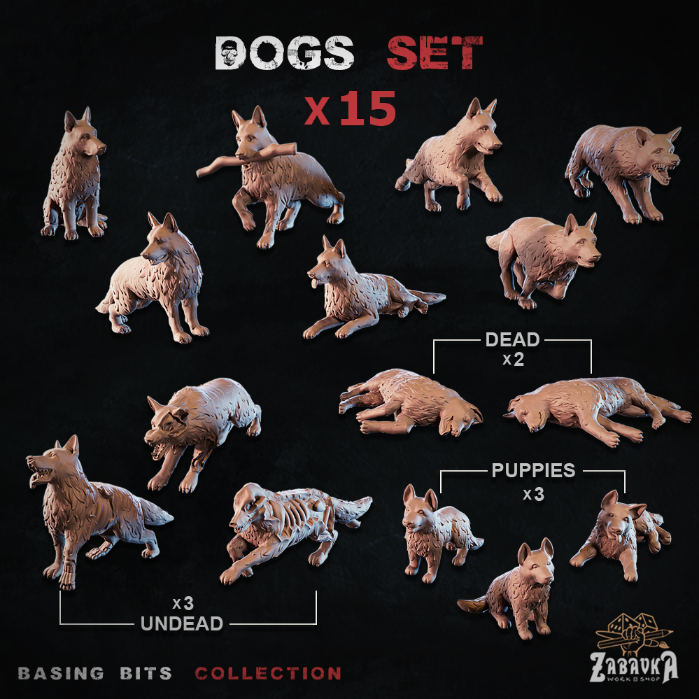 Dogs - Basing Bits