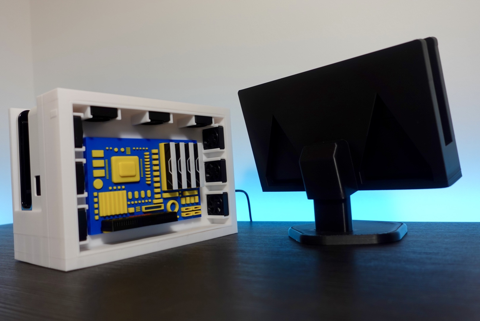 Custom PC Display Compatible with Switch (OLED/Original)