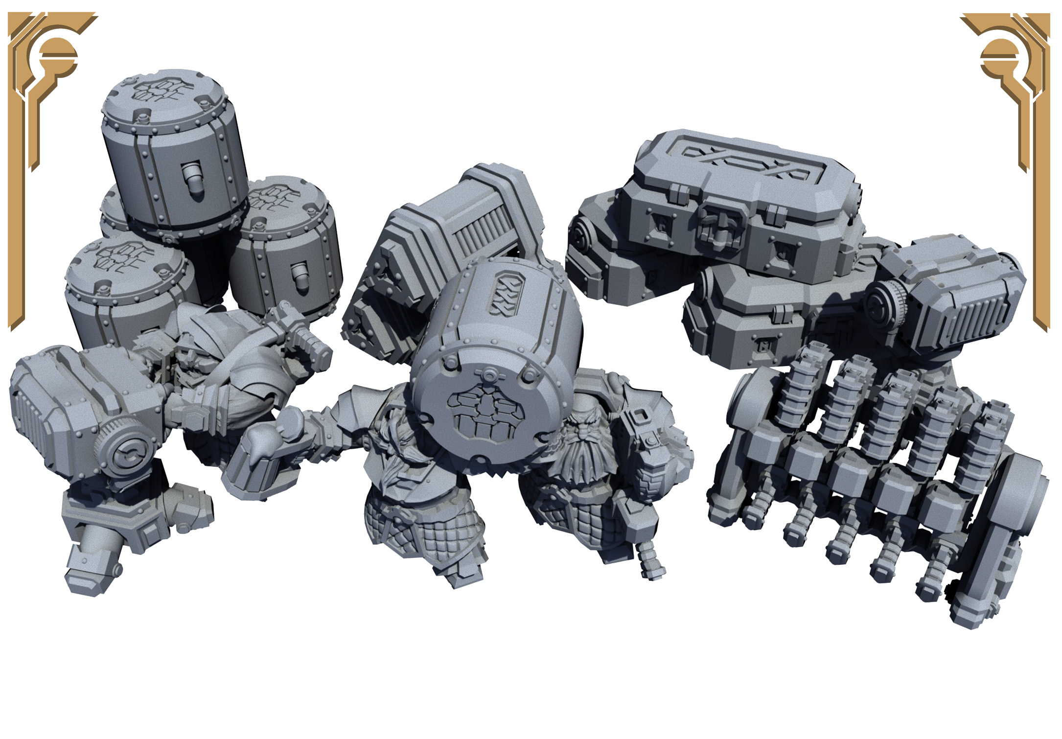 Garrison Equipment - Presupported