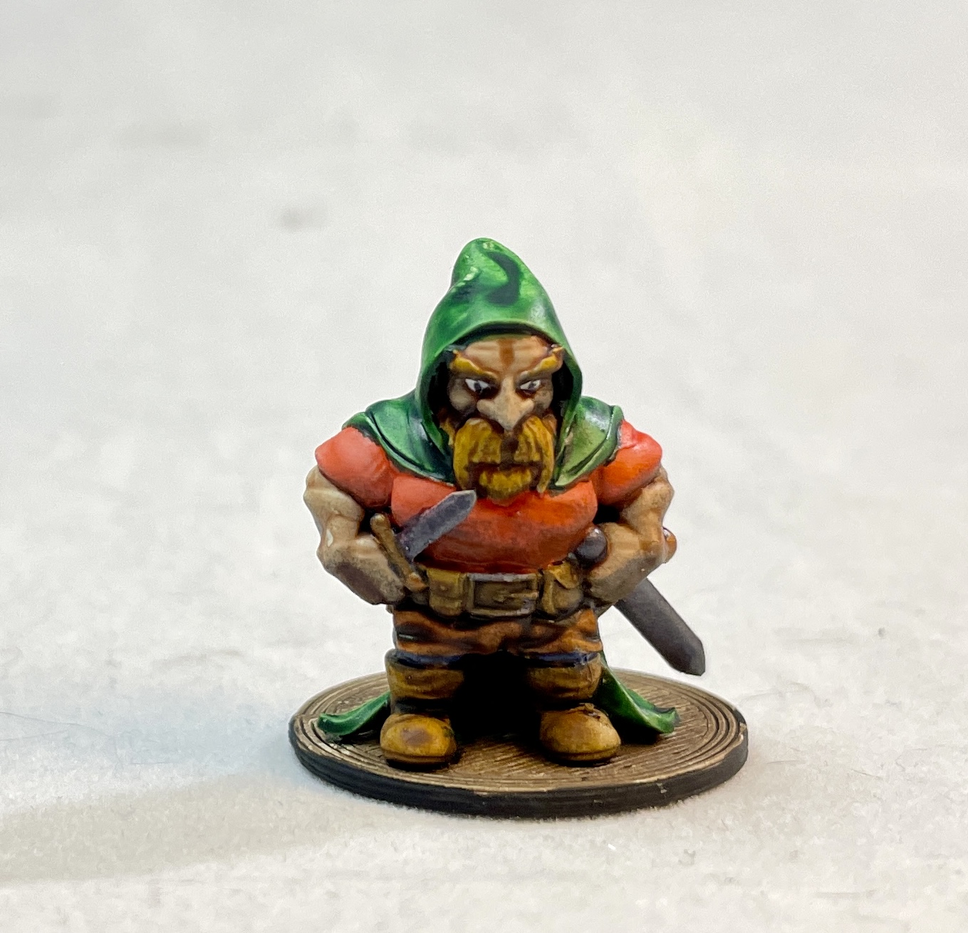 Stabby the Dwarf, Squire of Snowflake
