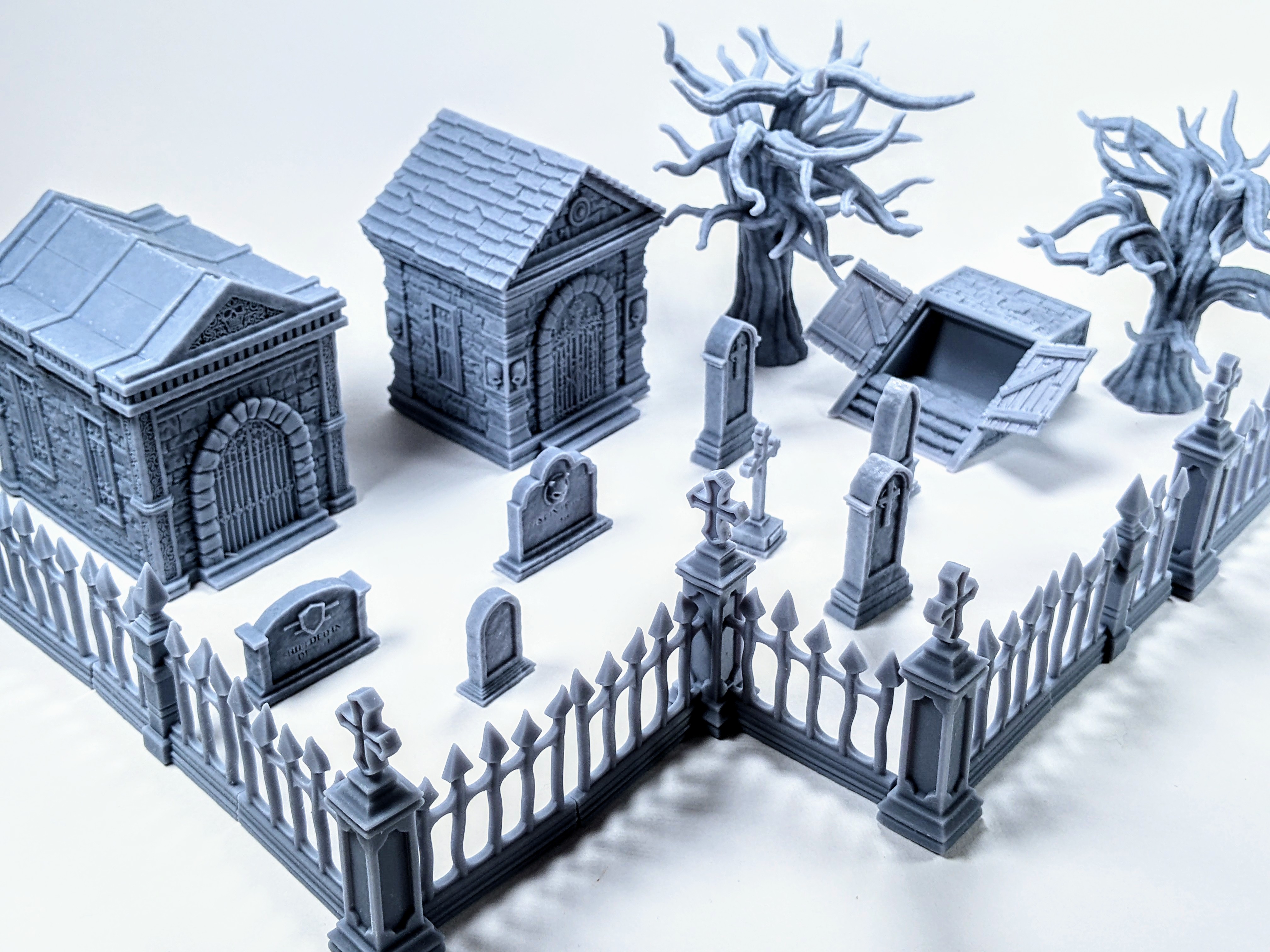 Print N Roll: Crypt of The Necromancer (Texture Roller and Terrain Set)