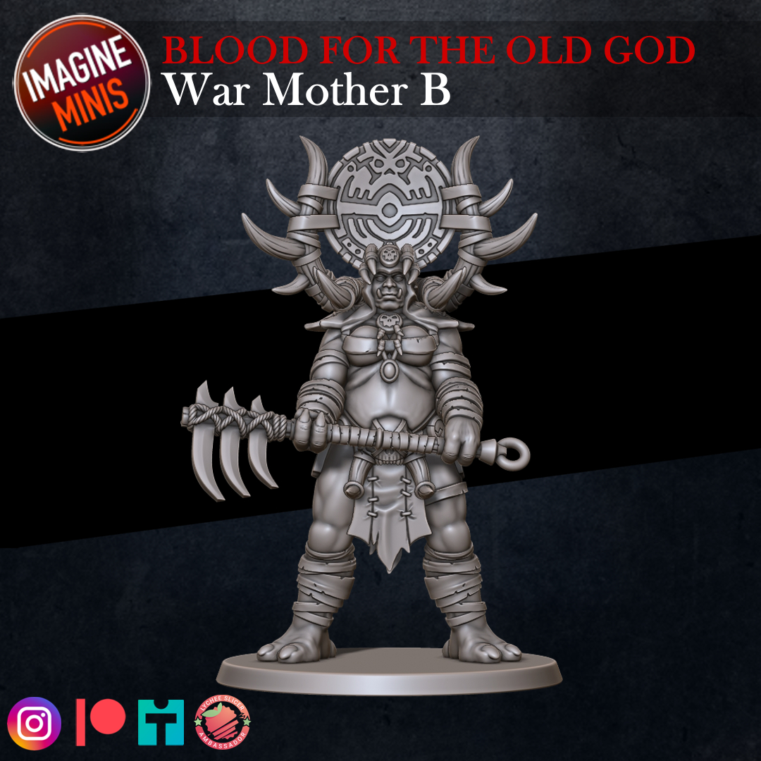 WP - Blood For The Old God - War Mother B