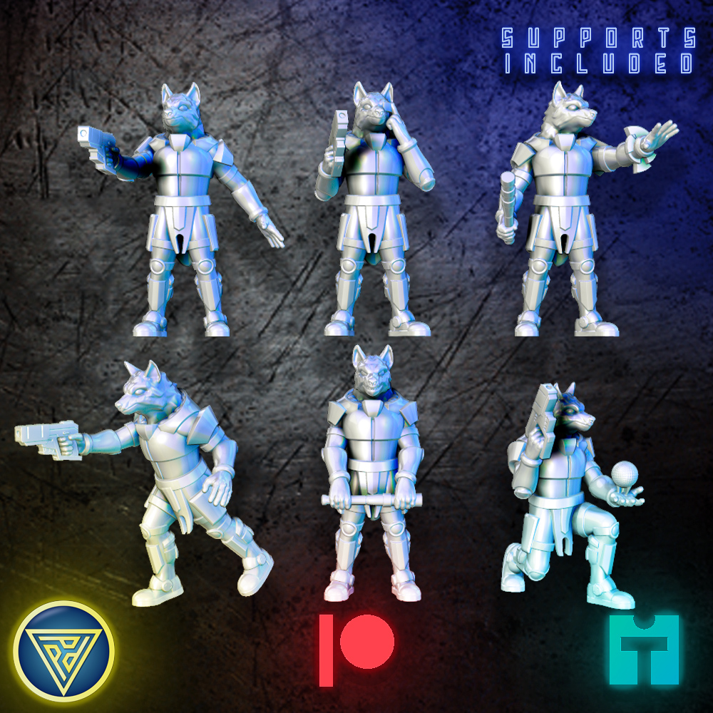 Canine Alien Mechanic Set