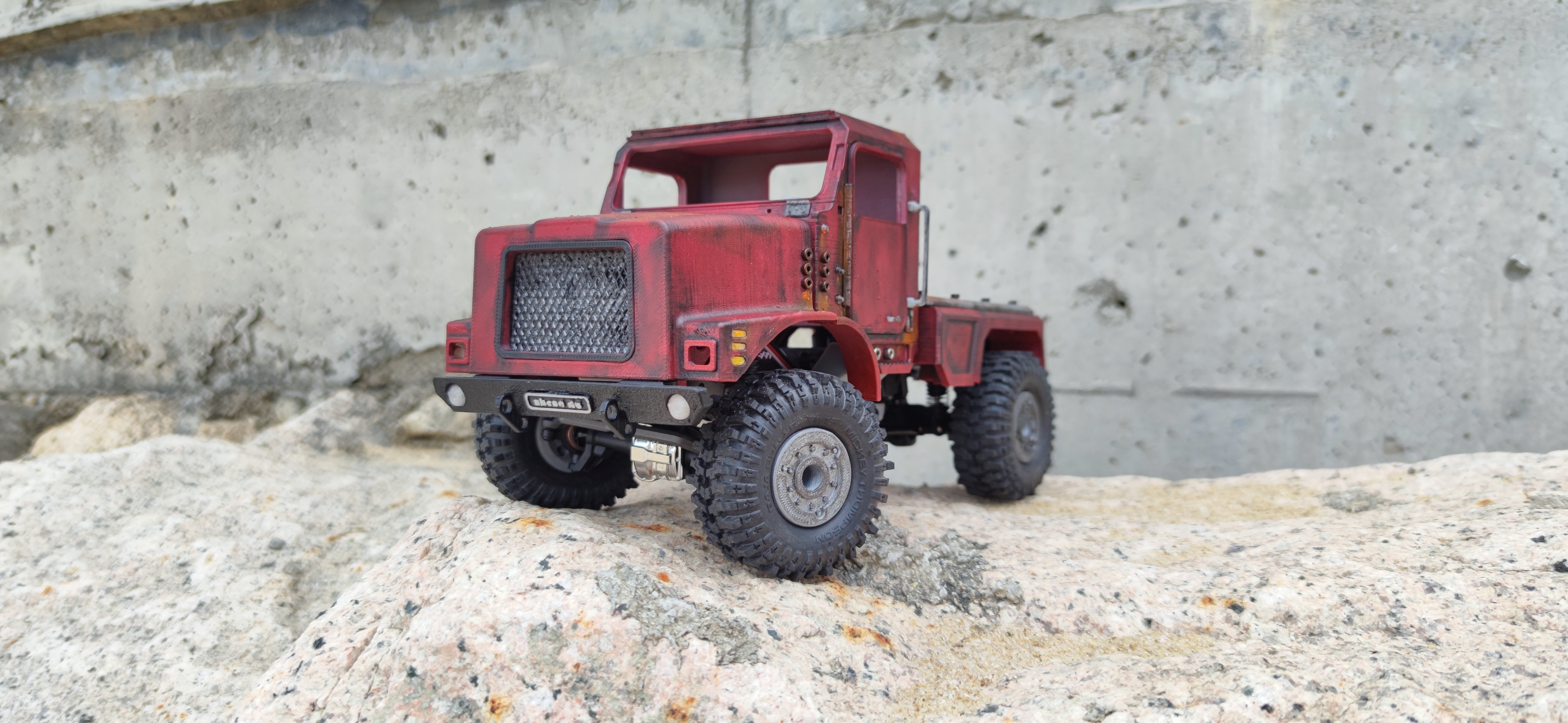 Crawler Mk23 Front Cab - 1/18 TRX4M RC body