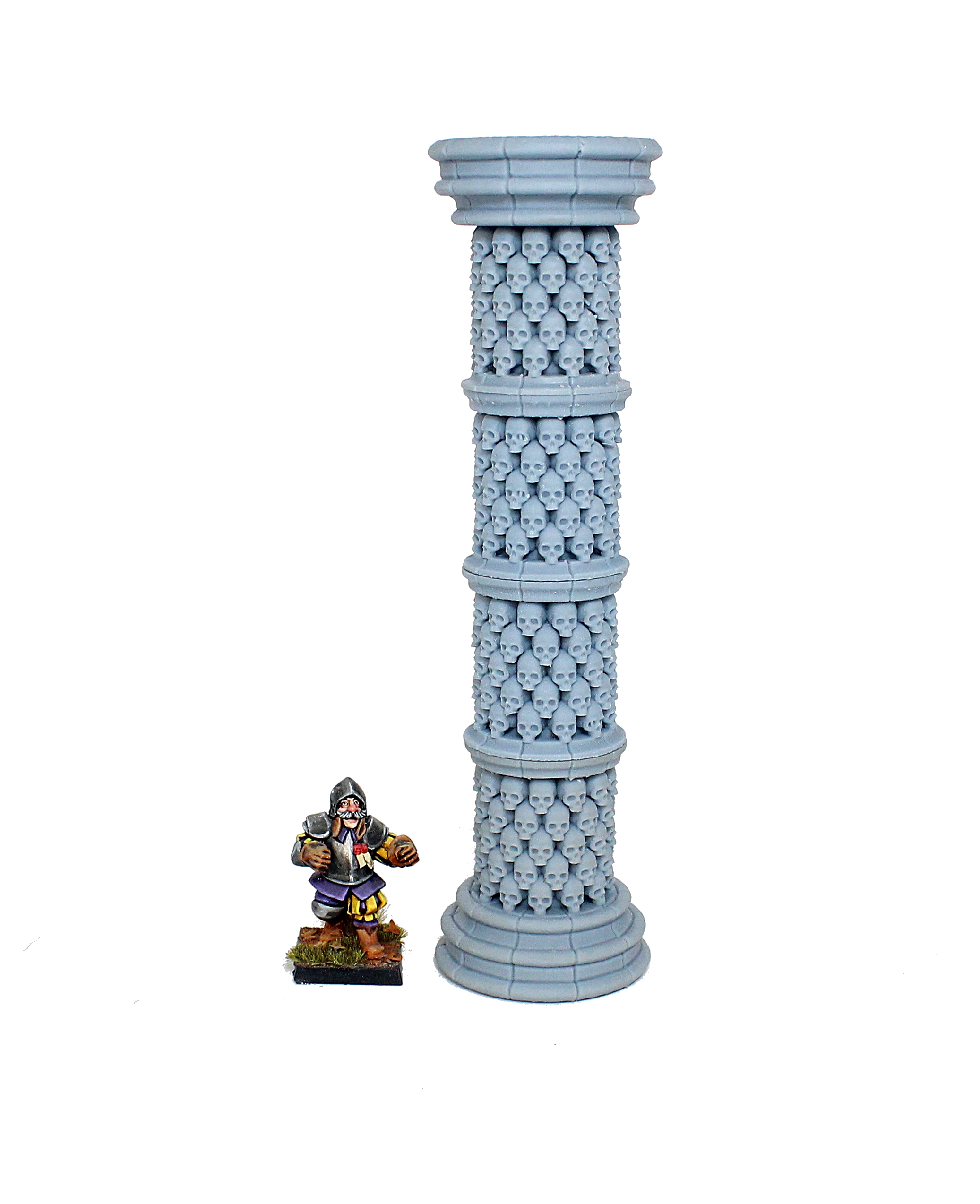 Column of skulls