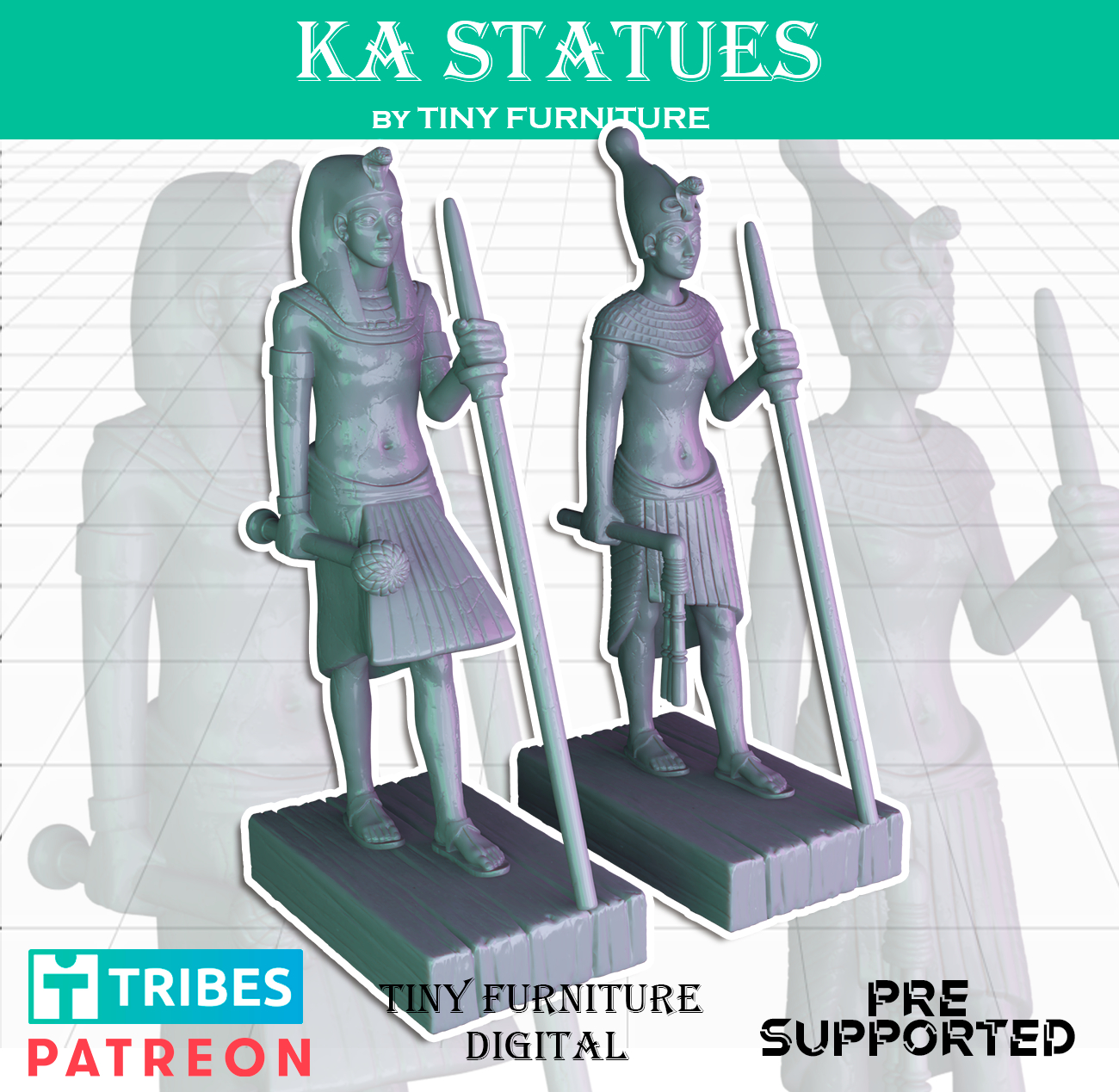 Ka statues