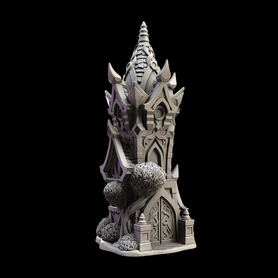 Elderglen Twilight Decorative Tower